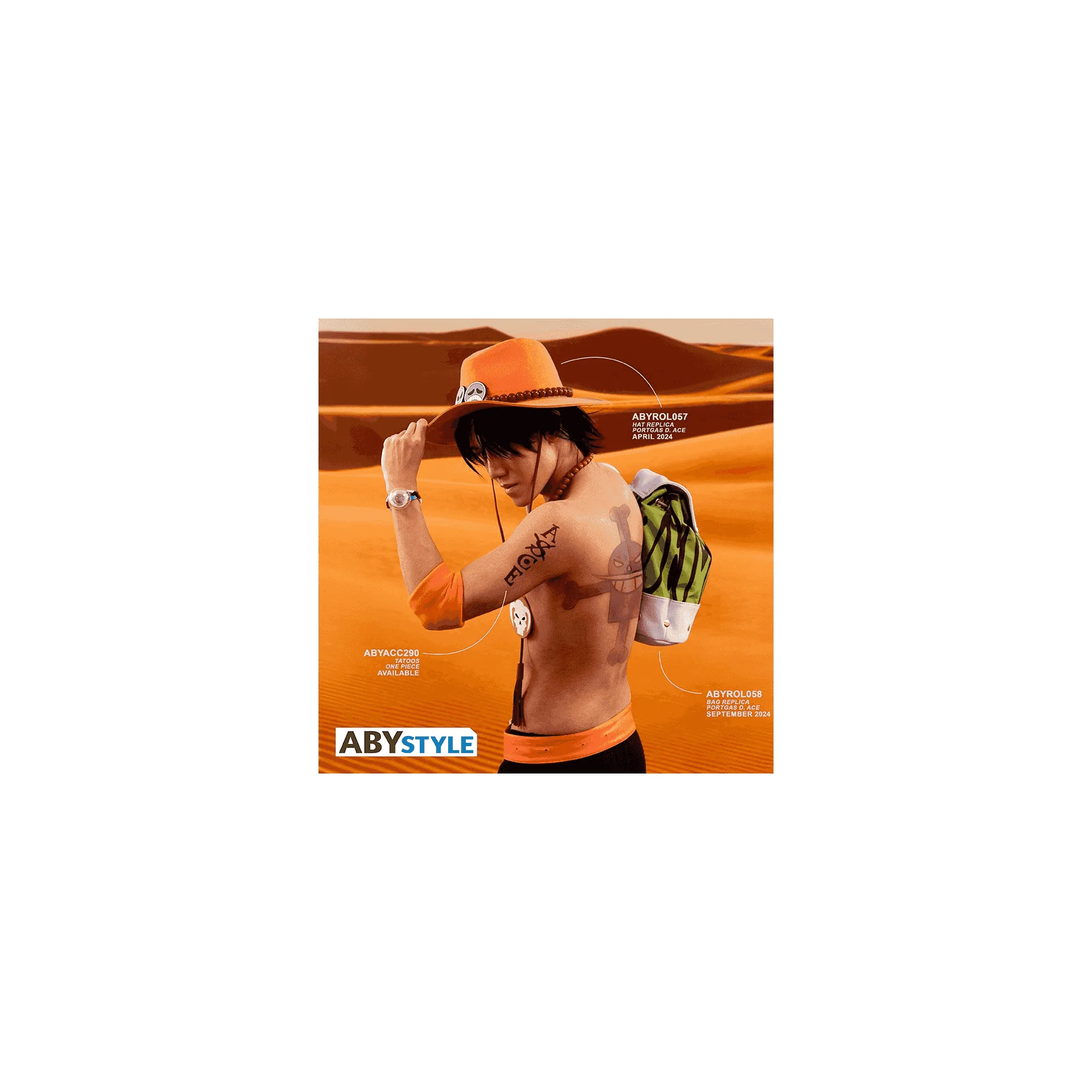 Sombrero Réplica de Portgas D. Ace