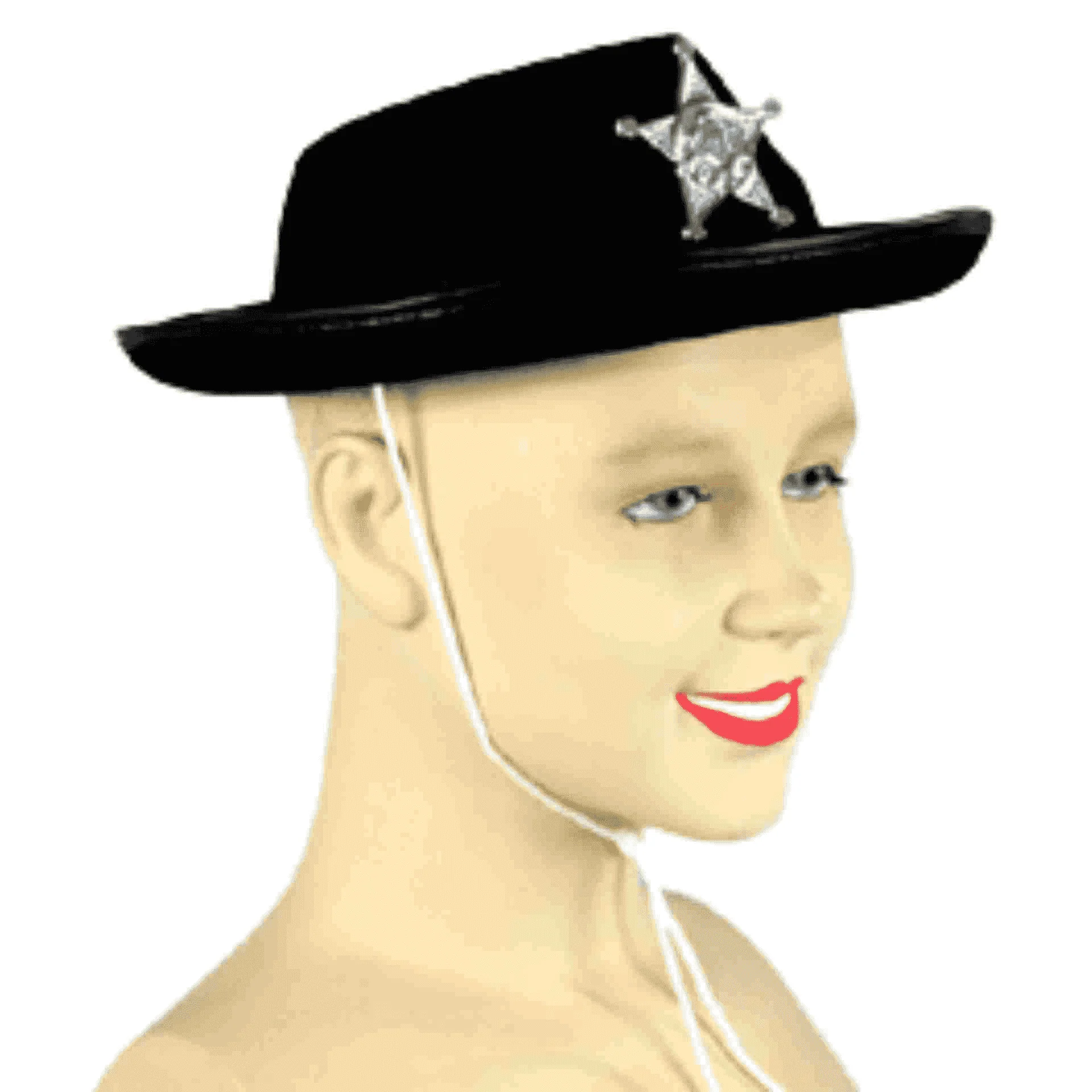 Sombrero Sheriff con Estrella Niño