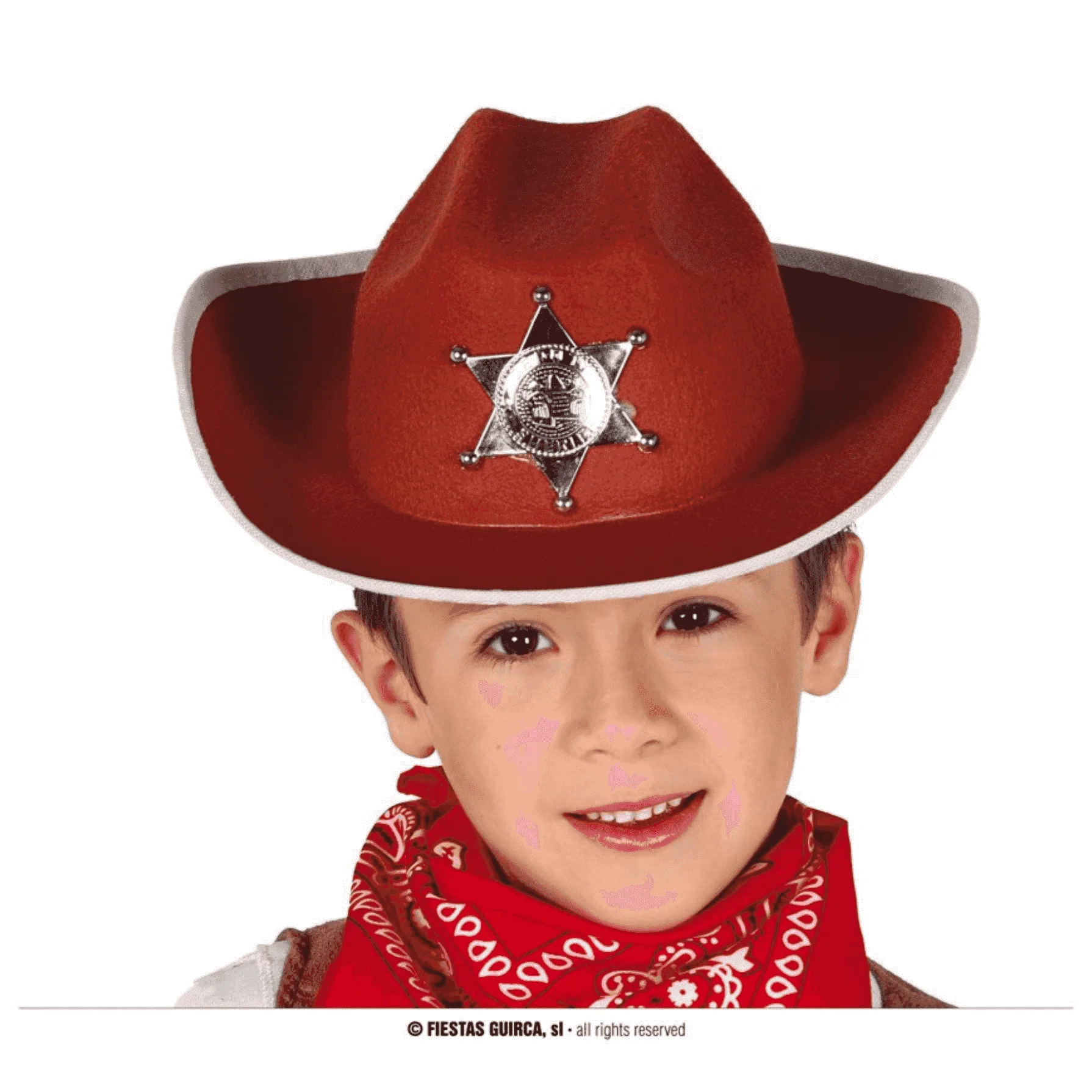 Sombrero Sheriff Infantil Complemento Disfraz