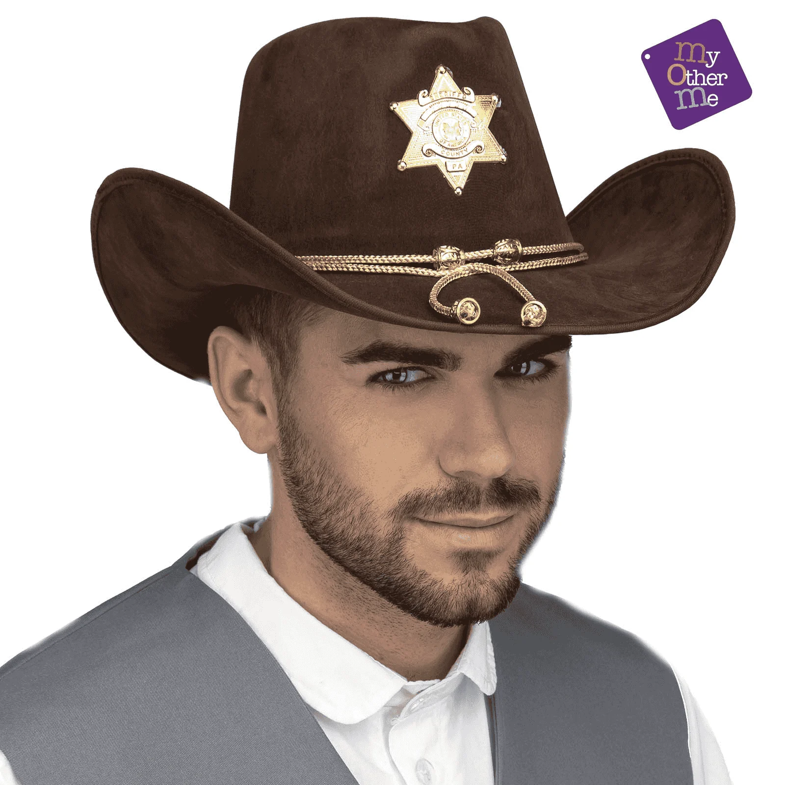 Sombrero Sheriff para disfraz
