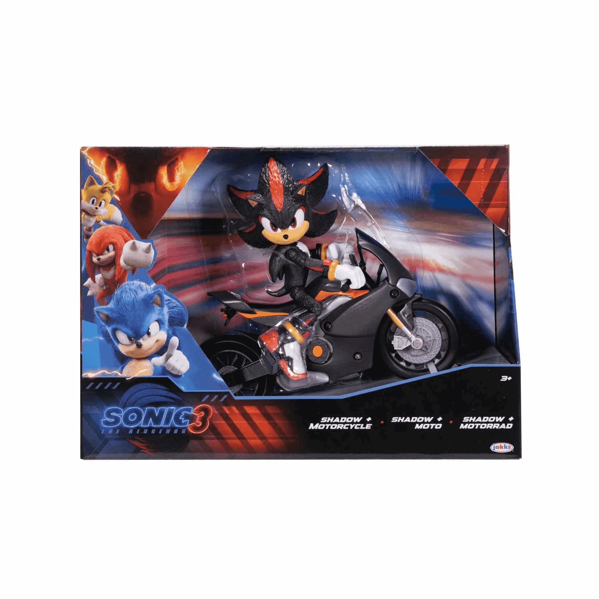 Sonic 3 Shadow con Motocicleta