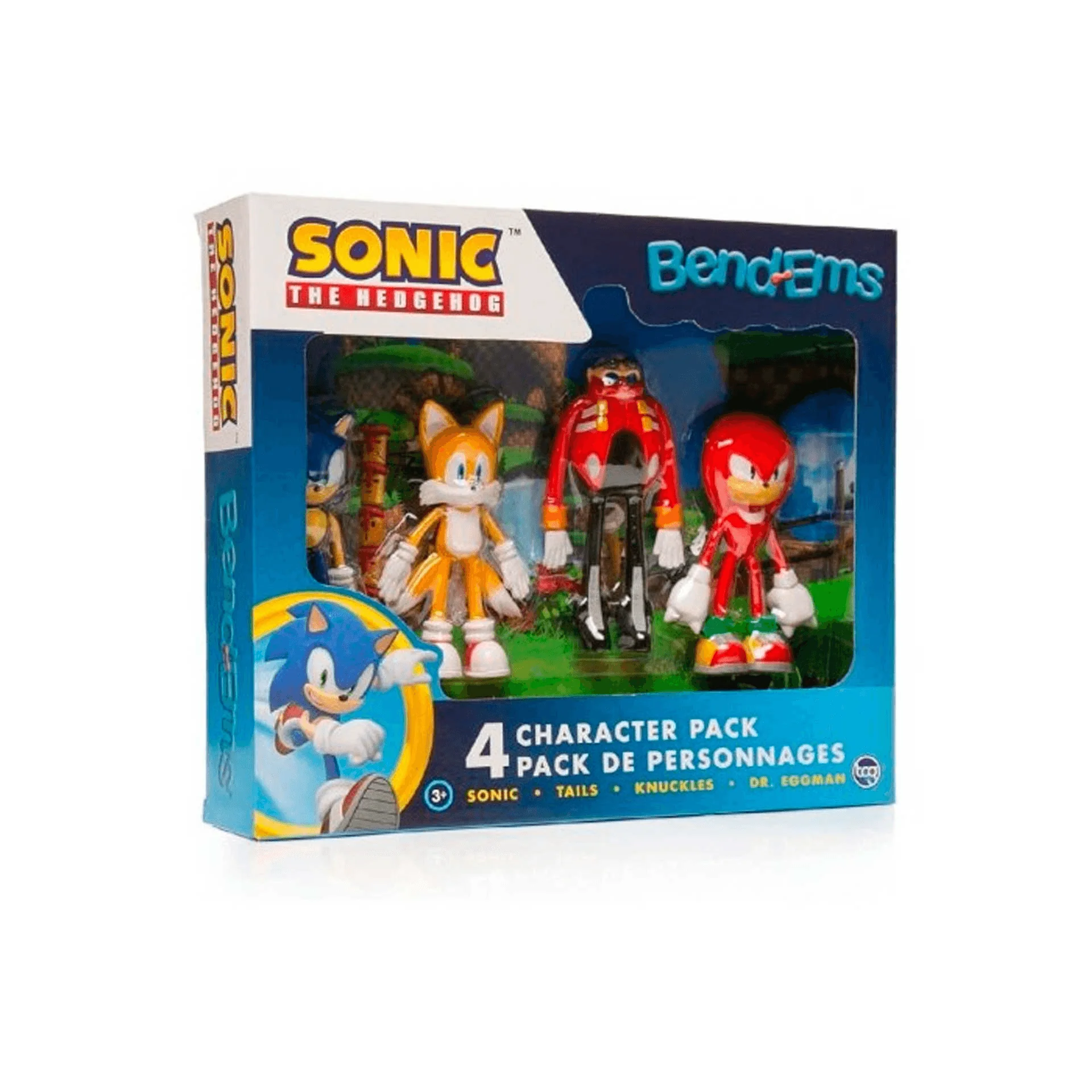 Sonic BendEm Pack 4 Figuras 15 cm