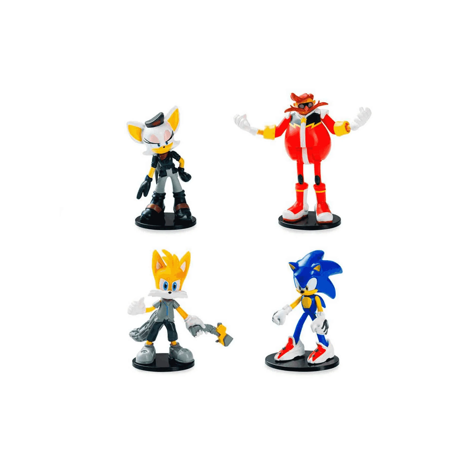 Sonic Figura Articulada Pack de 4