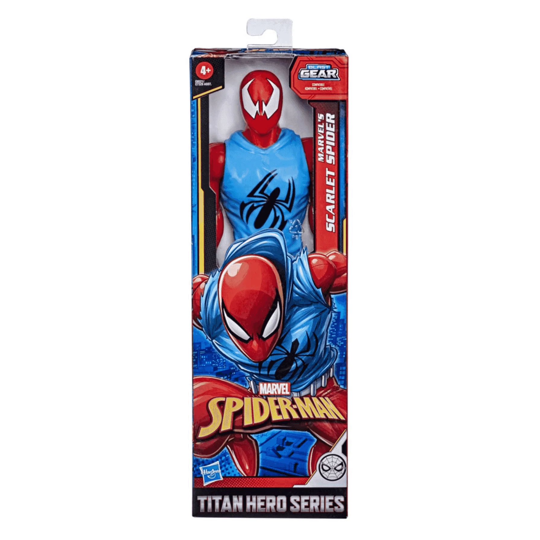 SpiderMan Figura Titan Hero Web Warriors Scarlet Spider - Image 2