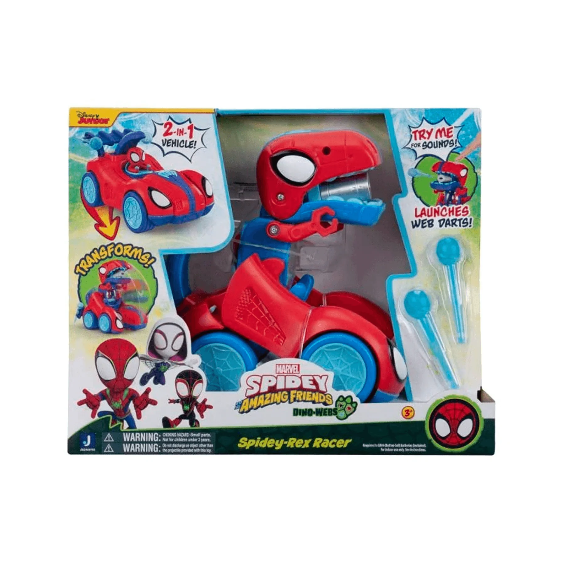 Spiderman Spider Rex Racer: ¡El vehículo perfecto para tu héroe arácnido!