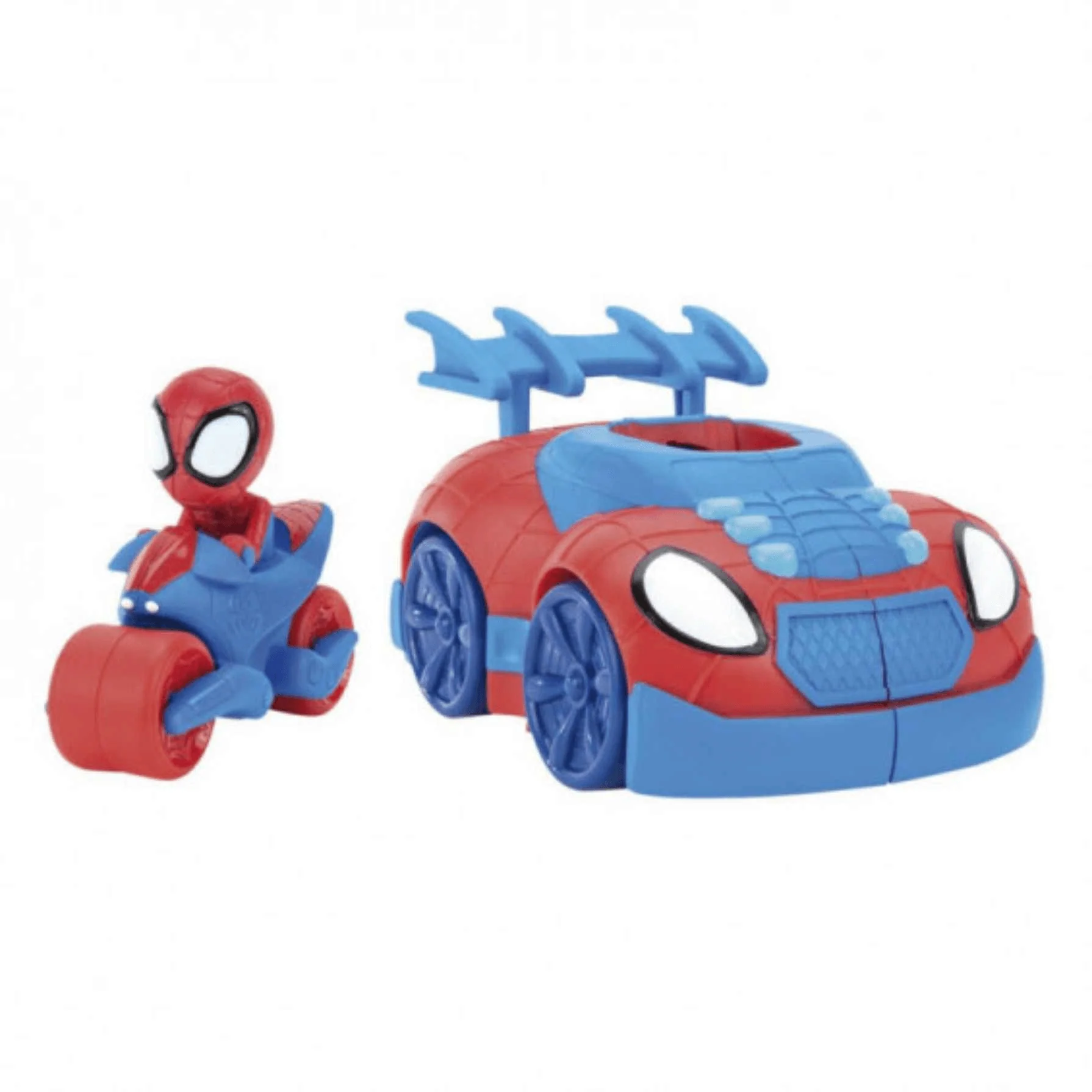 Spidey and His Amazing Friends Vehículo Web Strike 2 en 1