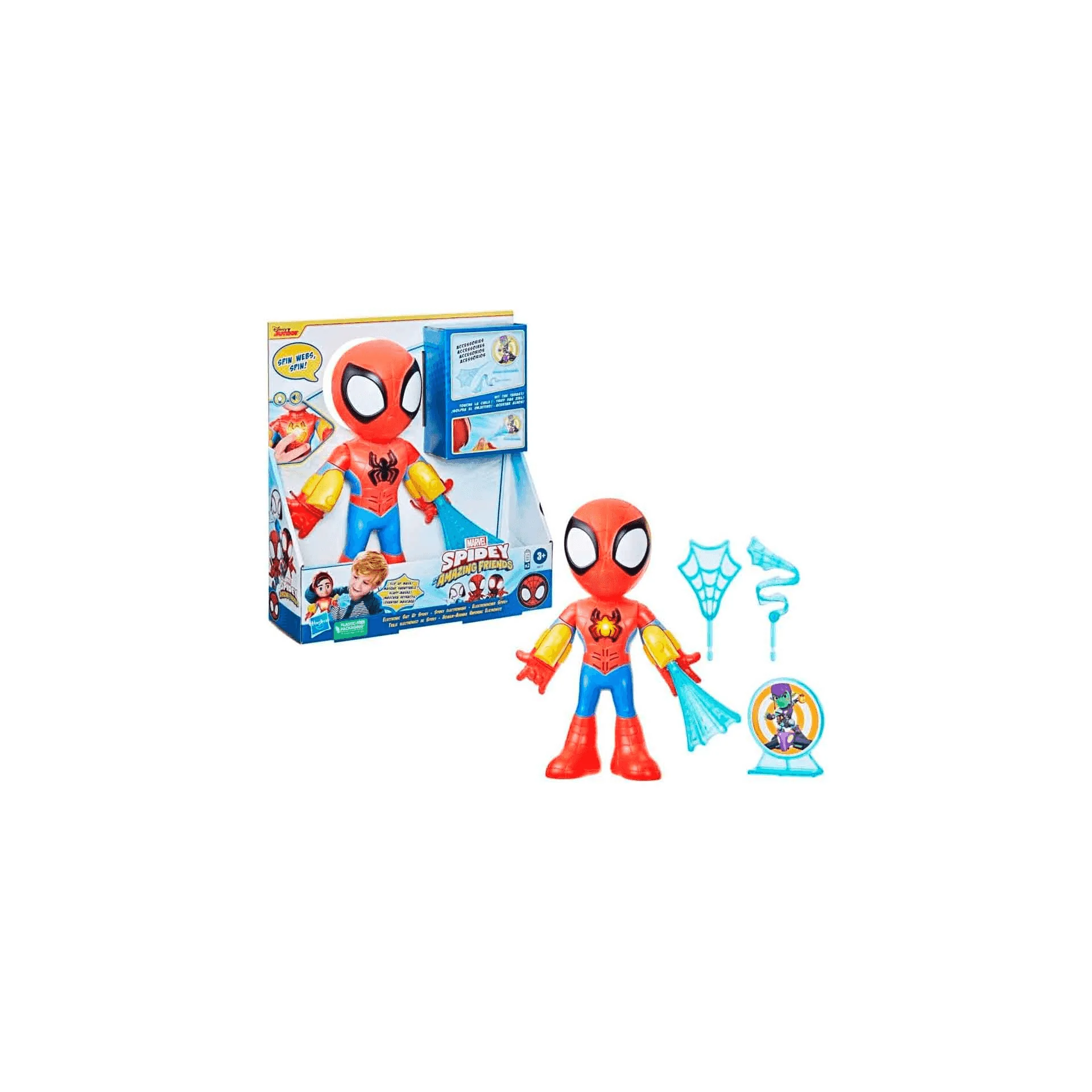 Spidey Figura Traje electrónico 25 cm