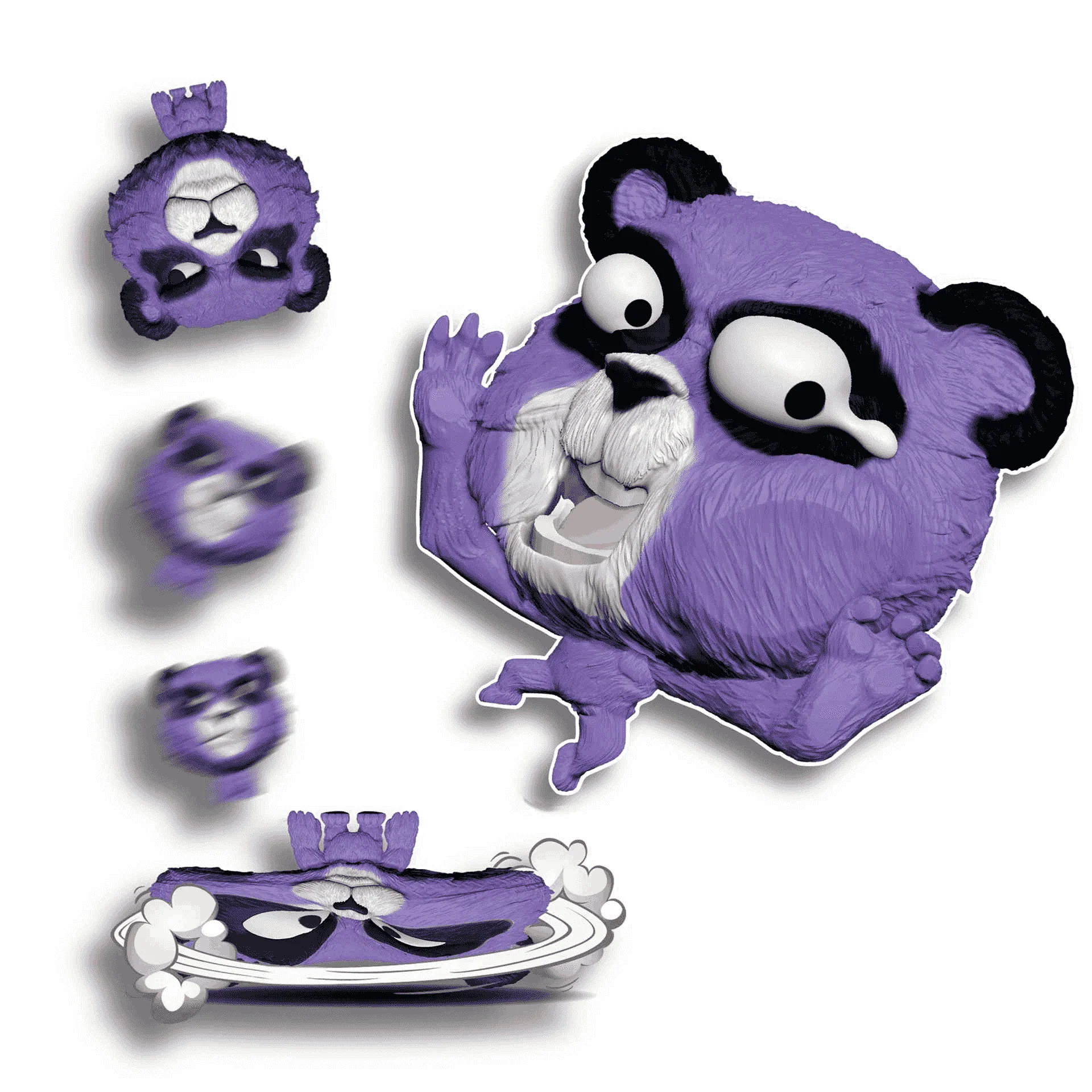 Splats Head 11Cm Surtido Figura de goma - Image 3