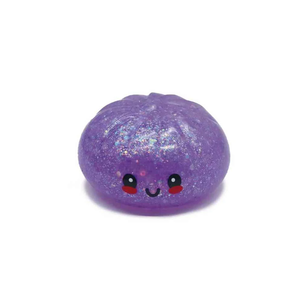 Squishy Dumpling Sorpresa Glitter 8,5 cm – Bao Blandito Antiestrés (Modelo Aleatorio) - Image 4