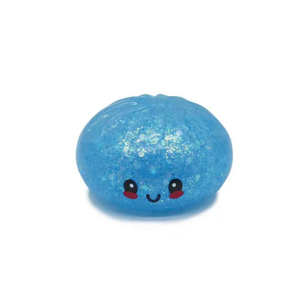 Squishy Dumpling Sorpresa Glitter 8,5 cm – Bao Blandito Antiestrés (Modelo Aleatorio) - Image 5