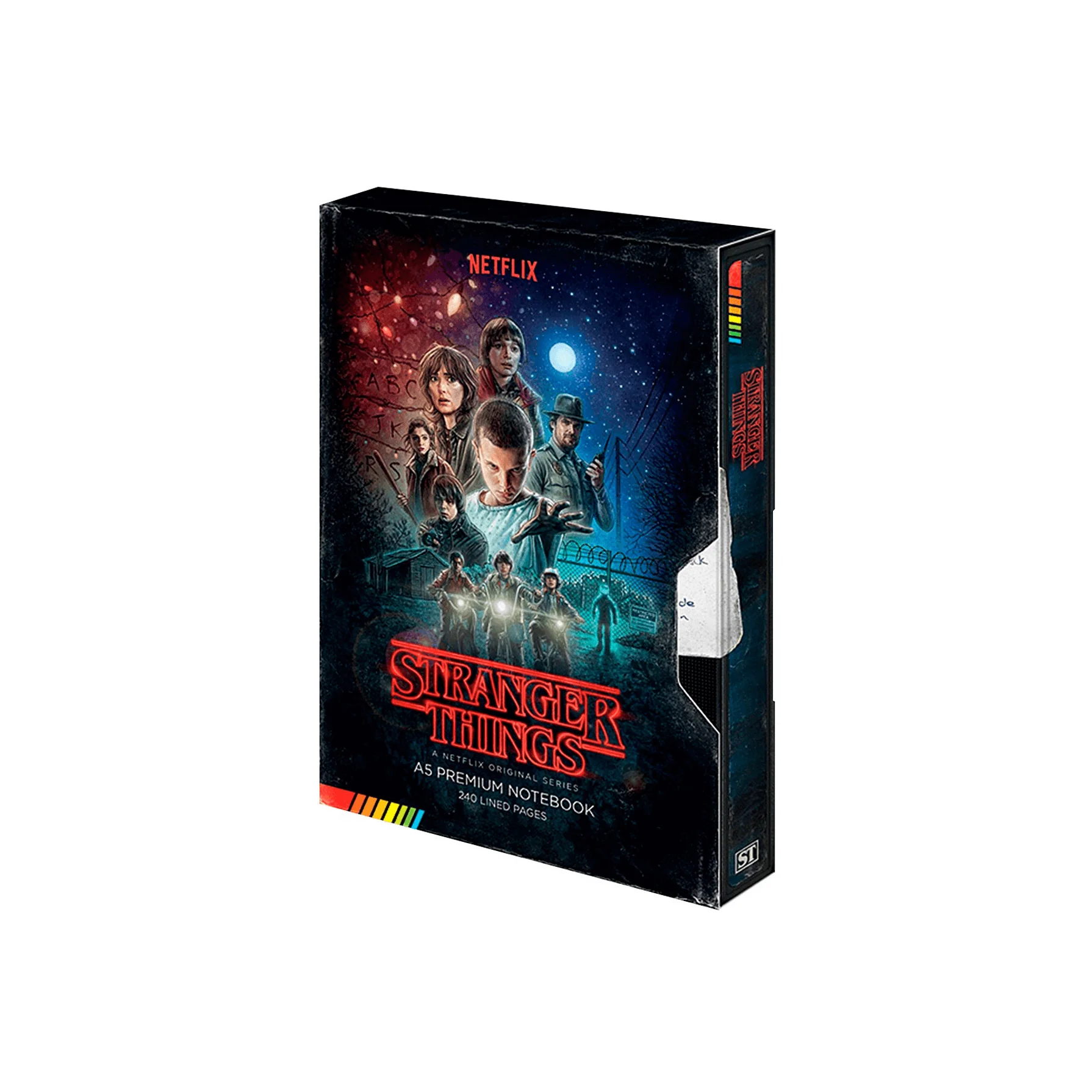 Stranger Things - Libreta A5 con diseño de VHS | Temporada 1