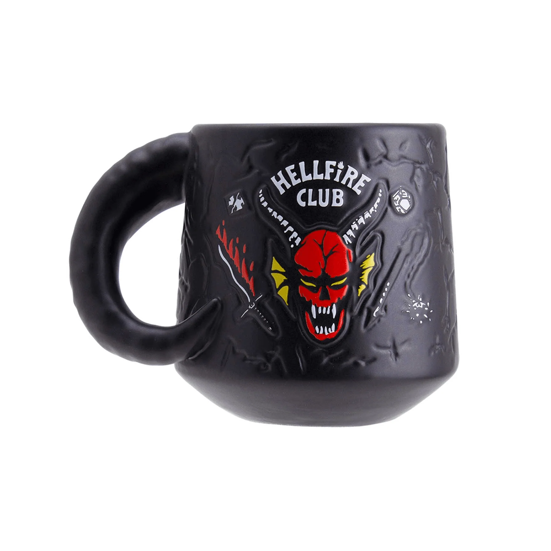 Stranger Things Taza con Relieve Hellfire Club 400 ml