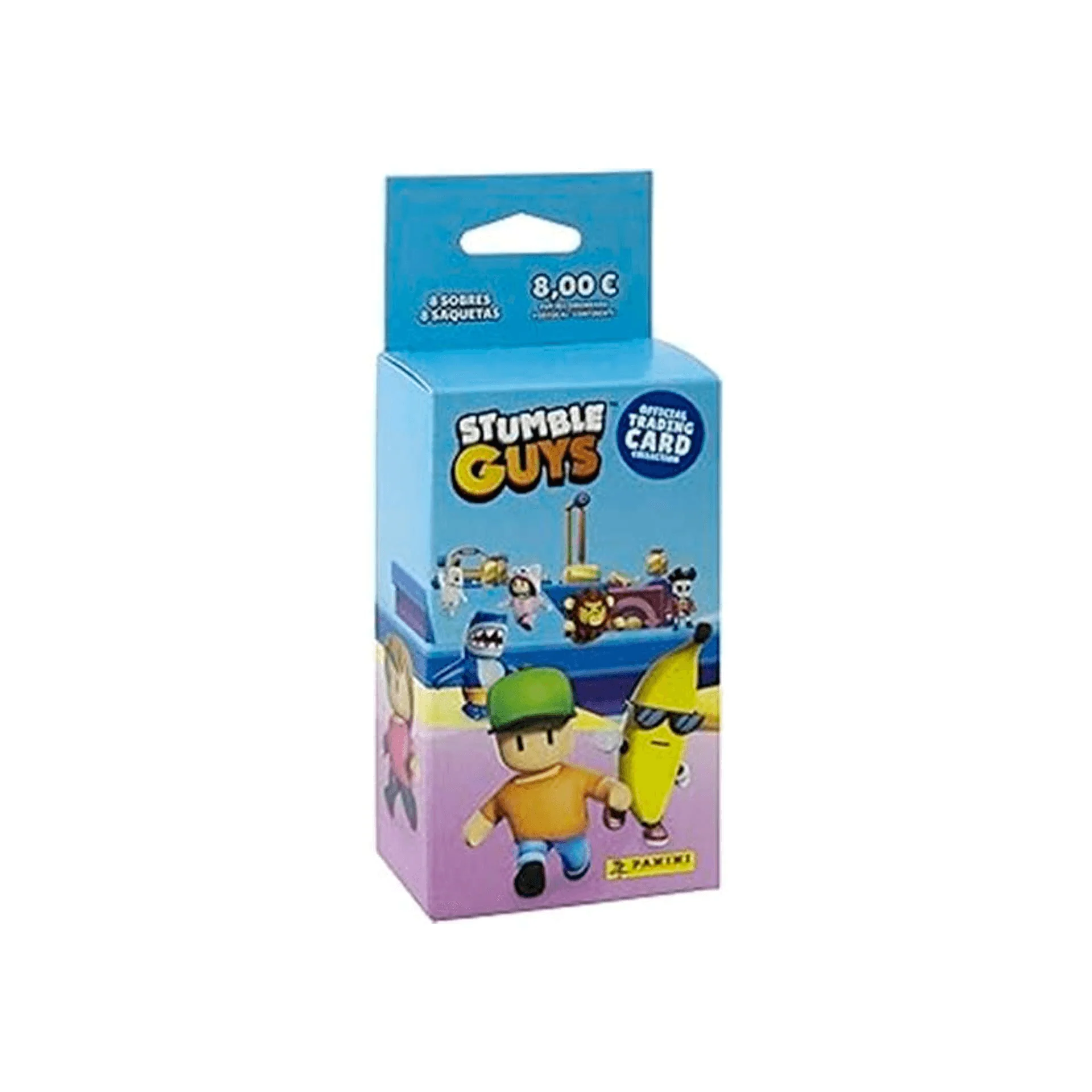 Stumble Guys ecoblister con 8 sobres coleccionables