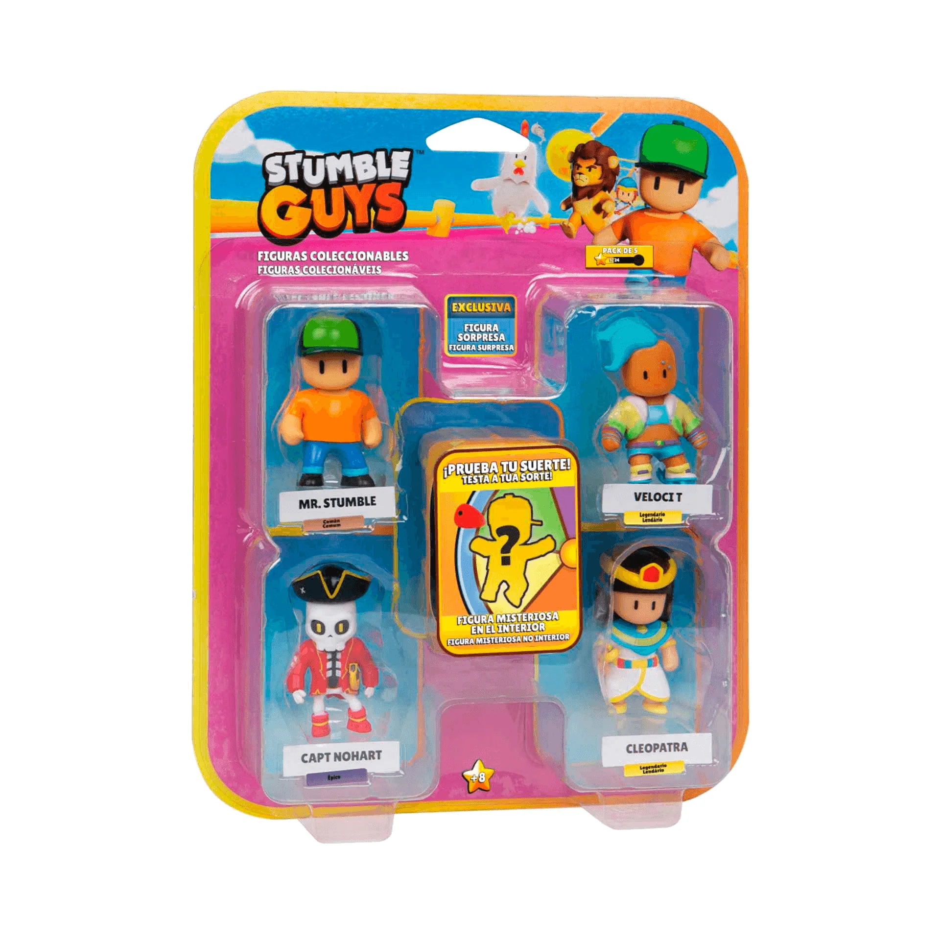 Stumble Guys Figura Pack De 5 Surtido - Image 4