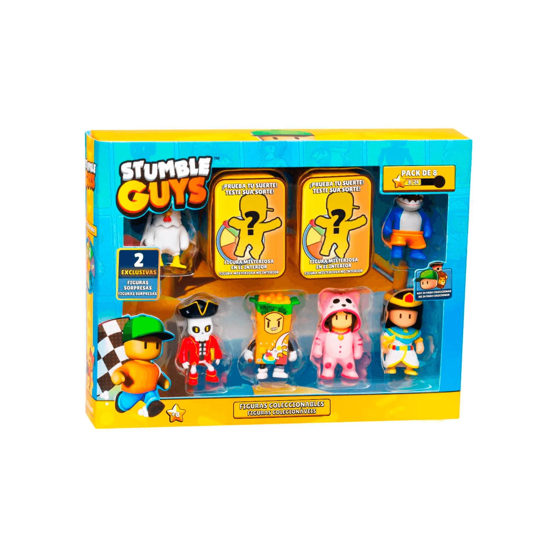 Stumble Guys Figura Pack De 8