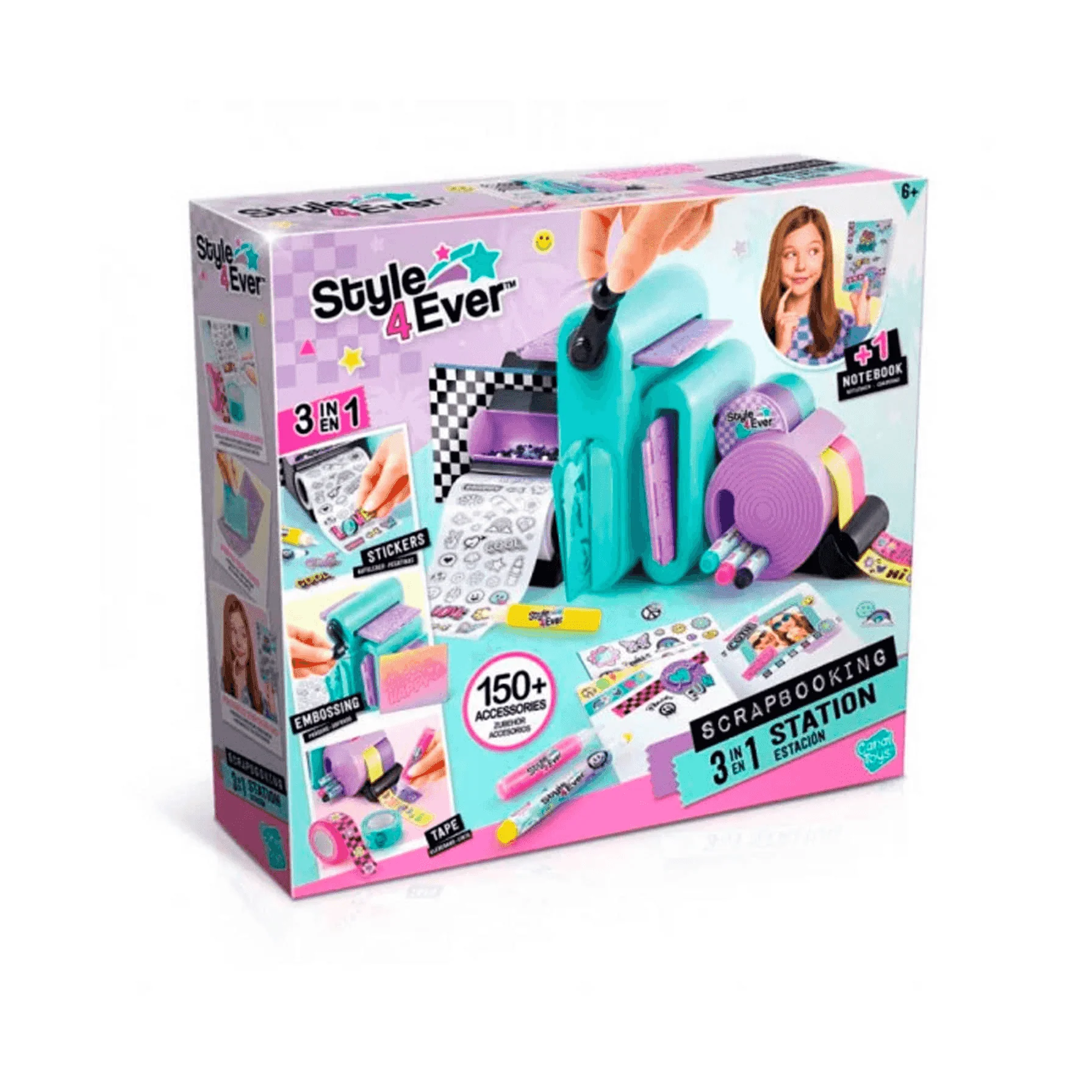 Style 4 Ever Estación de Scrapbooking 3 En 1