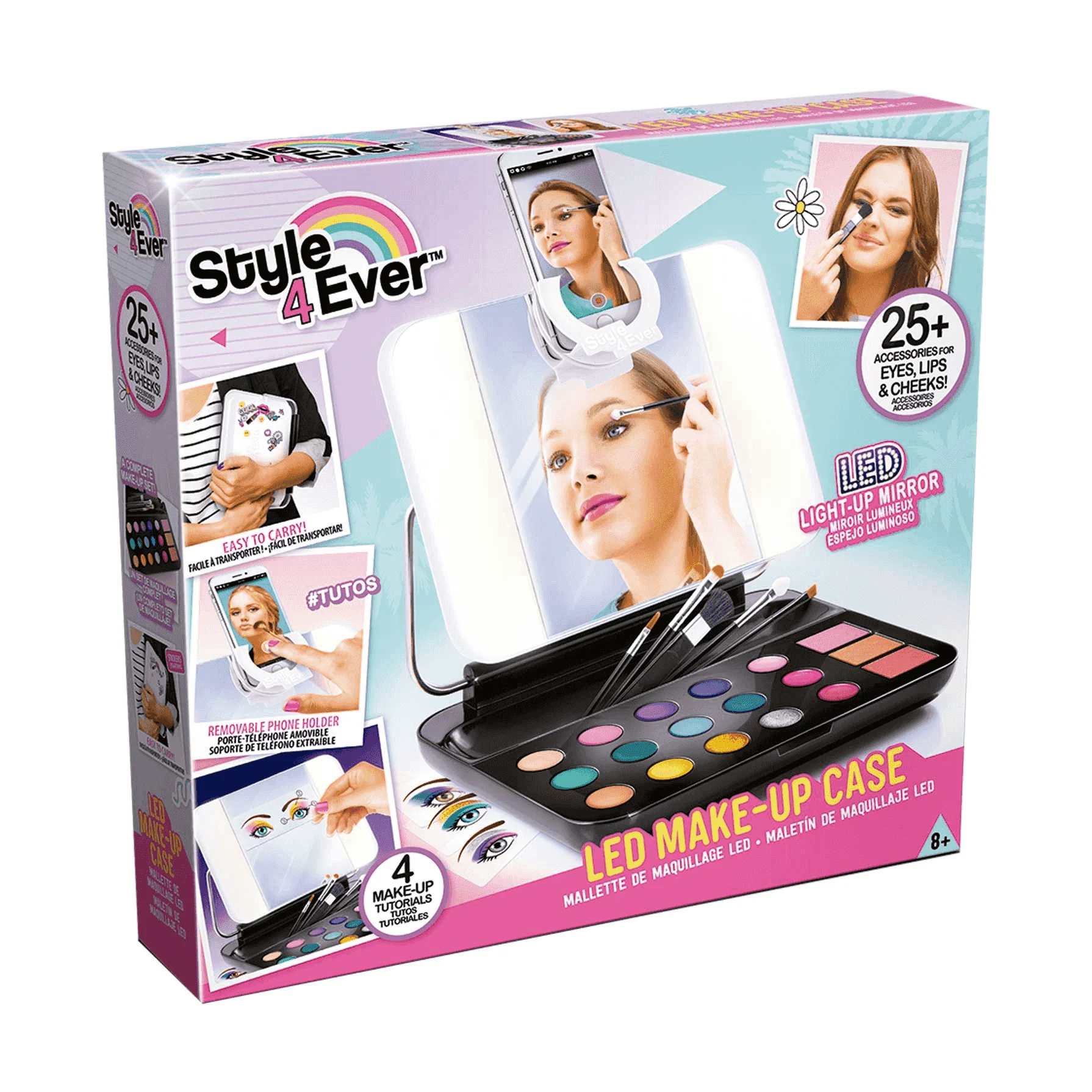 Style 4 Ever Maletin Make Up con Espejo LED