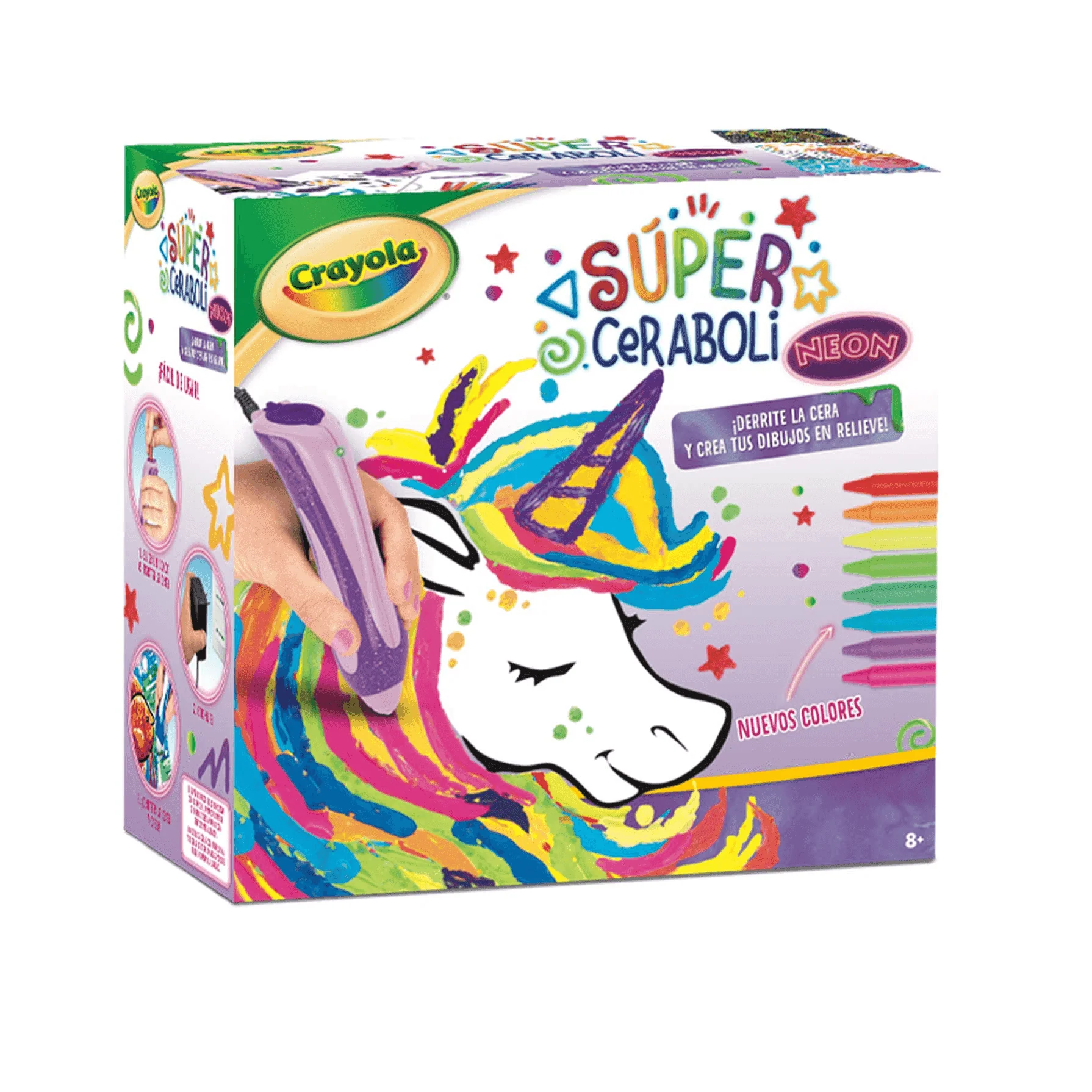Super Ceraboli Unicornio Neon Crayola - Image 2