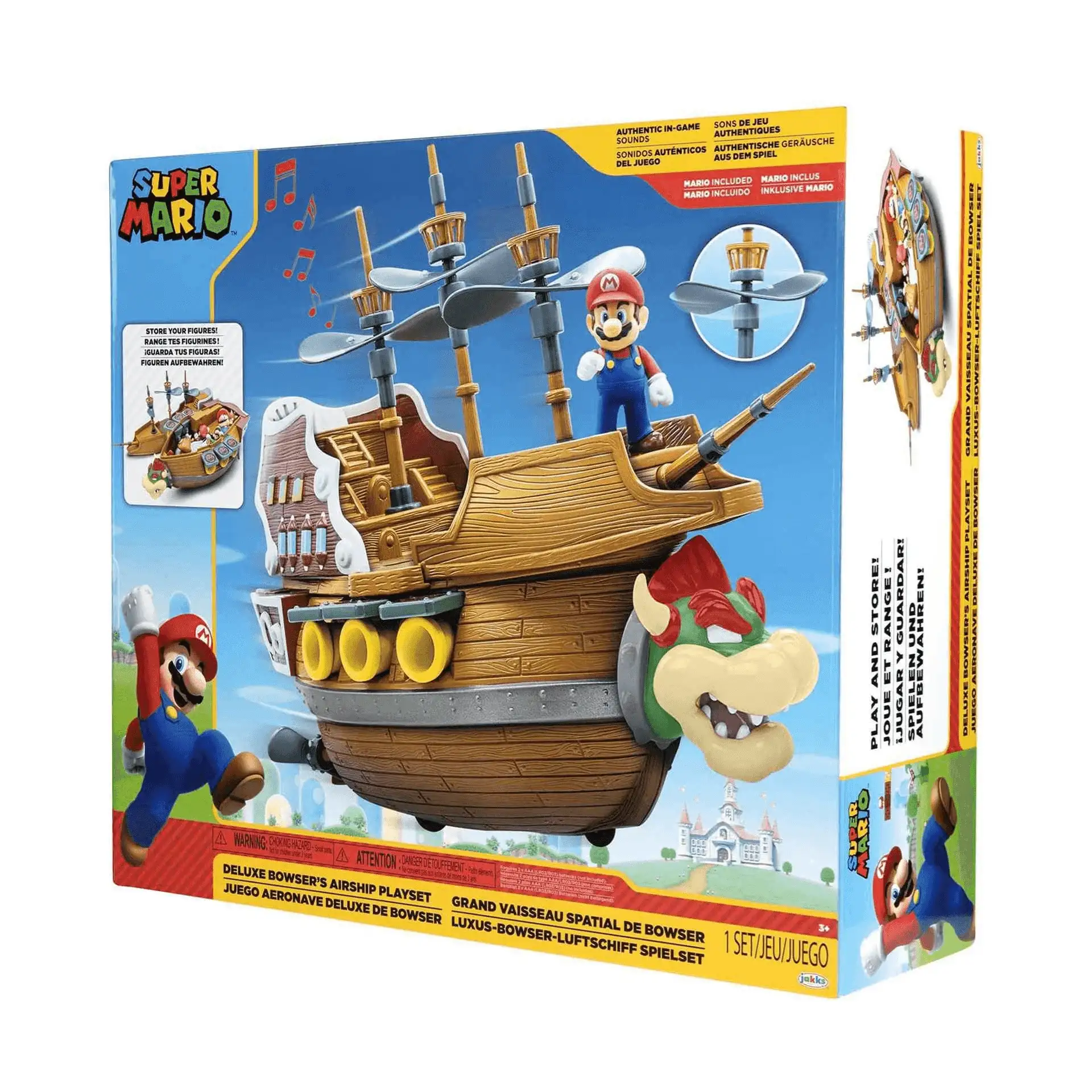 Super Mario Aeronave Deluxe De Bowser - Image 6