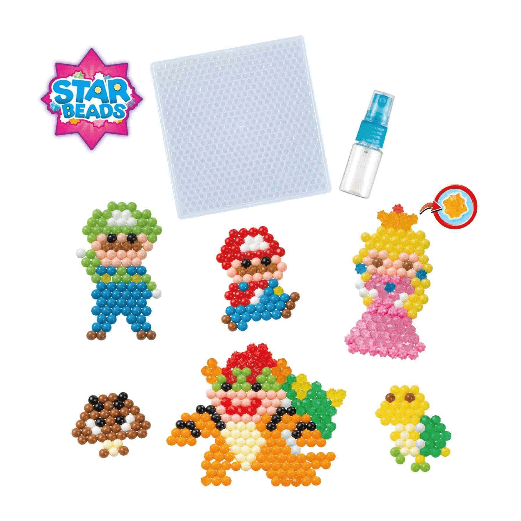 Super Mario Aquabeads Set de Personajes - Image 2