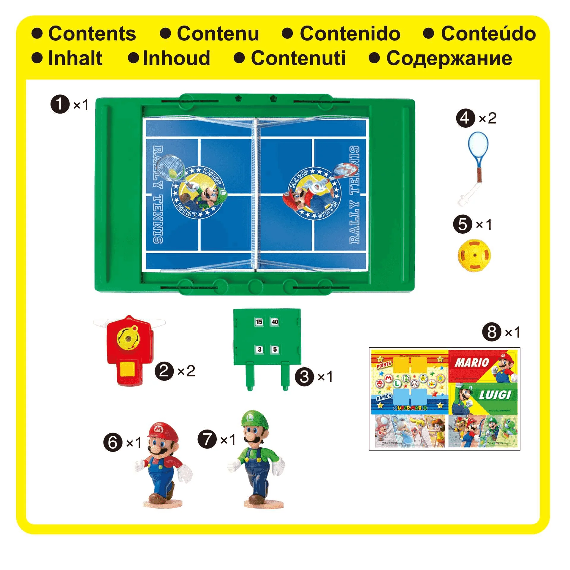 Super Mario Epoch Games Super Rally Tennis - Image 2