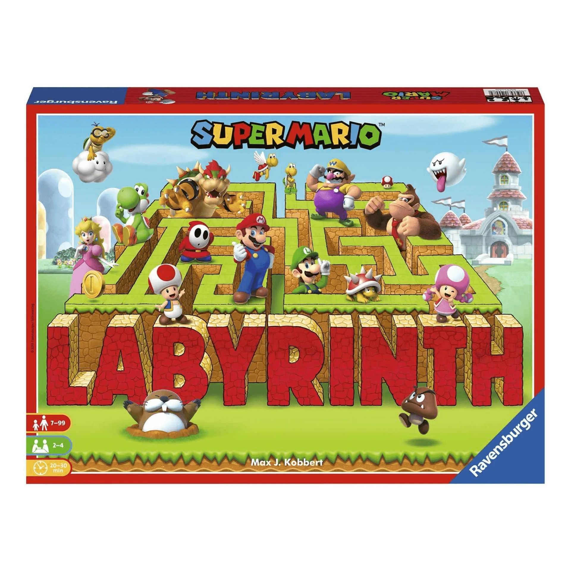 Super Mario Juego de Mesa Labyrinth
