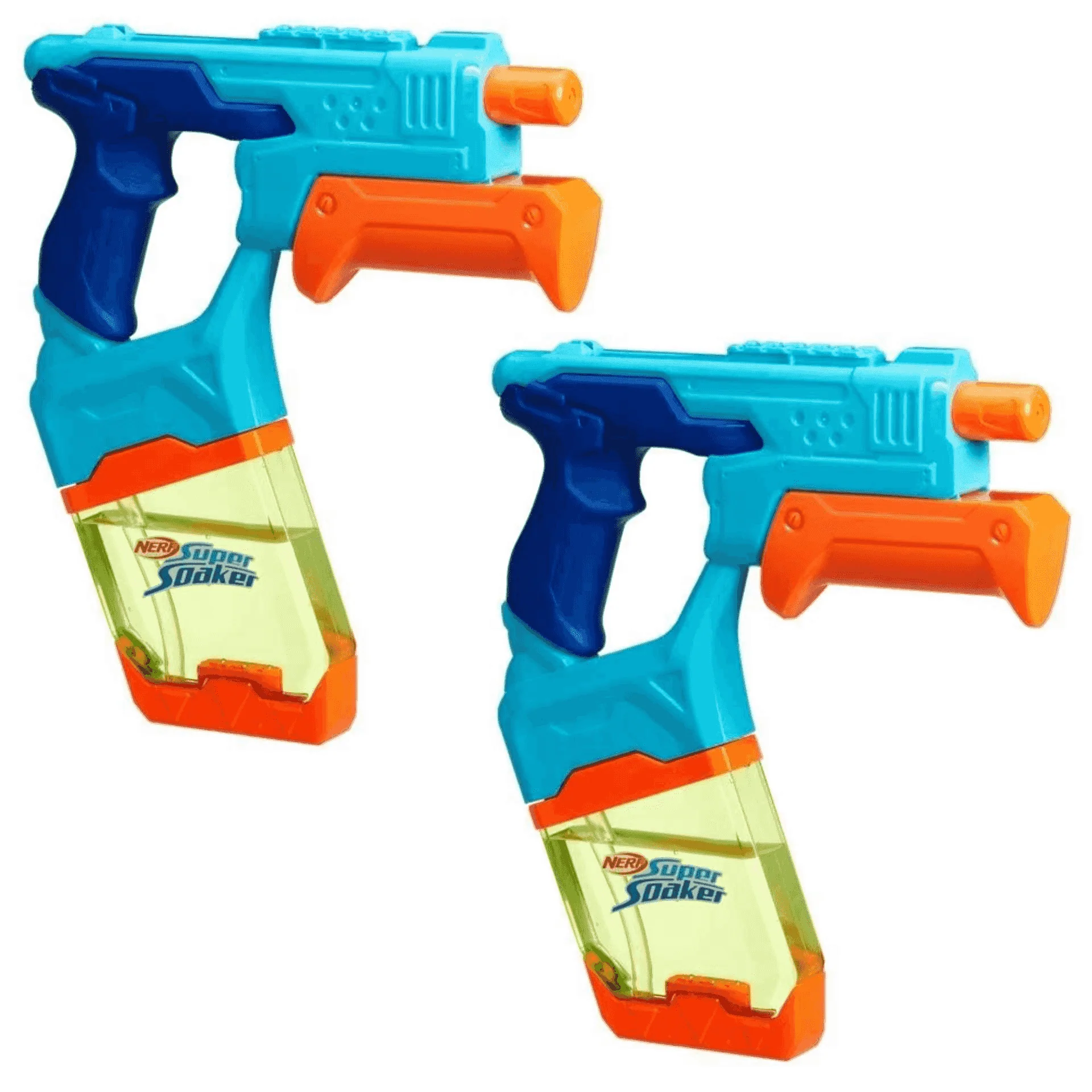 Super Soaker Dunk Fill Doble | Pack 2 Pistolas de Agua con Llenado Rápido | Desde 6 Años | Hasbro