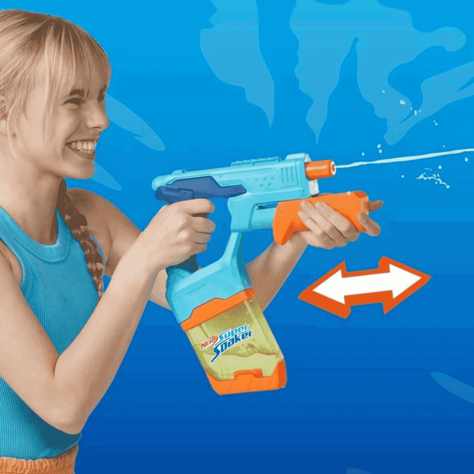 Super Soaker Dunk Fill Doble | Pack 2 Pistolas de Agua con Llenado Rápido | Desde 6 Años | Hasbro - Image 3