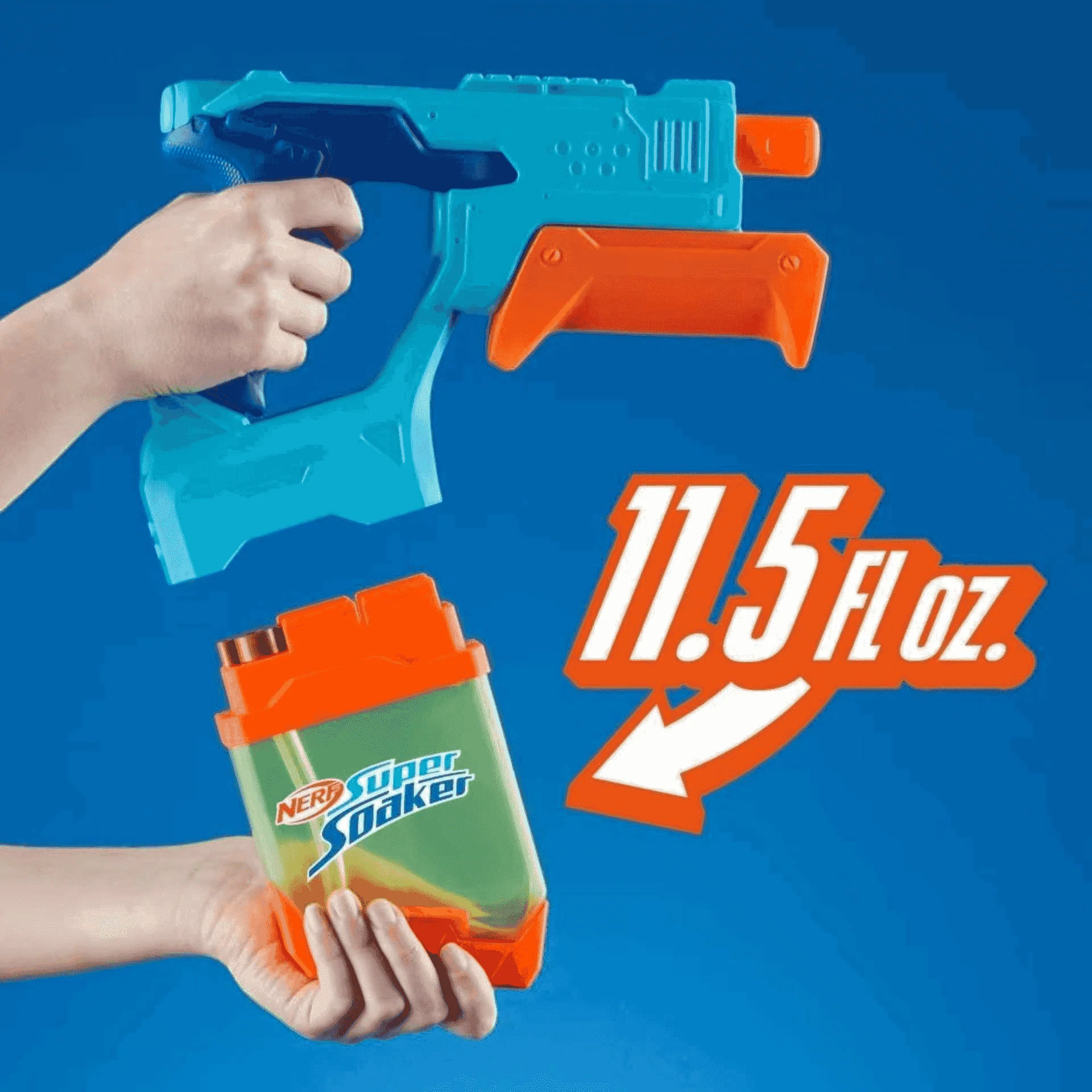 Super Soaker Dunk Fill Doble | Pack 2 Pistolas de Agua con Llenado Rápido | Desde 6 Años | Hasbro - Image 6