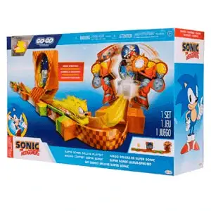 Super Sonic Go Go Racers Deluxe Playset – Zona de Velocidad Sonic - Image 3