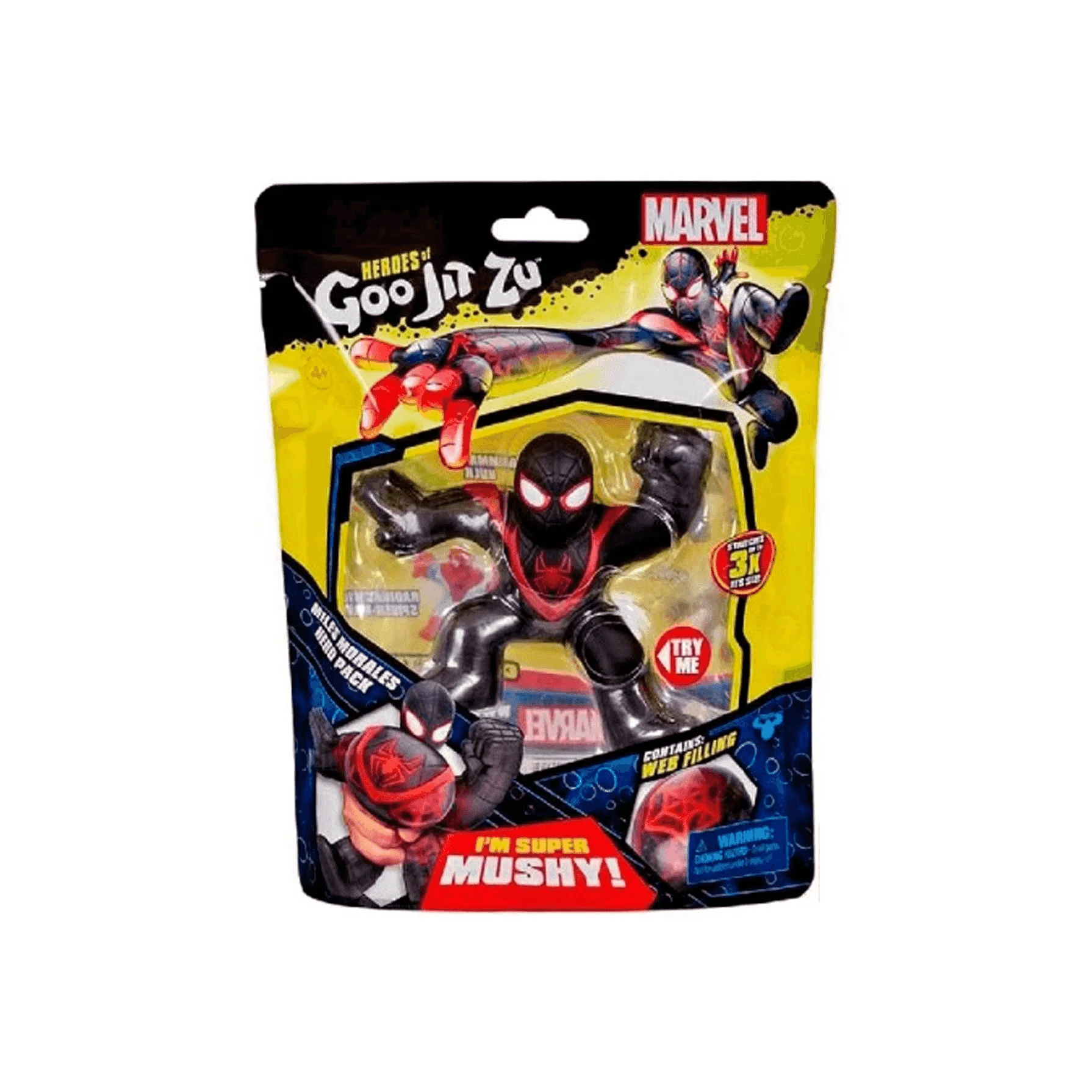 Superheroes Goo Jit Zu Spiderman Figura Miles Morales - Image 3