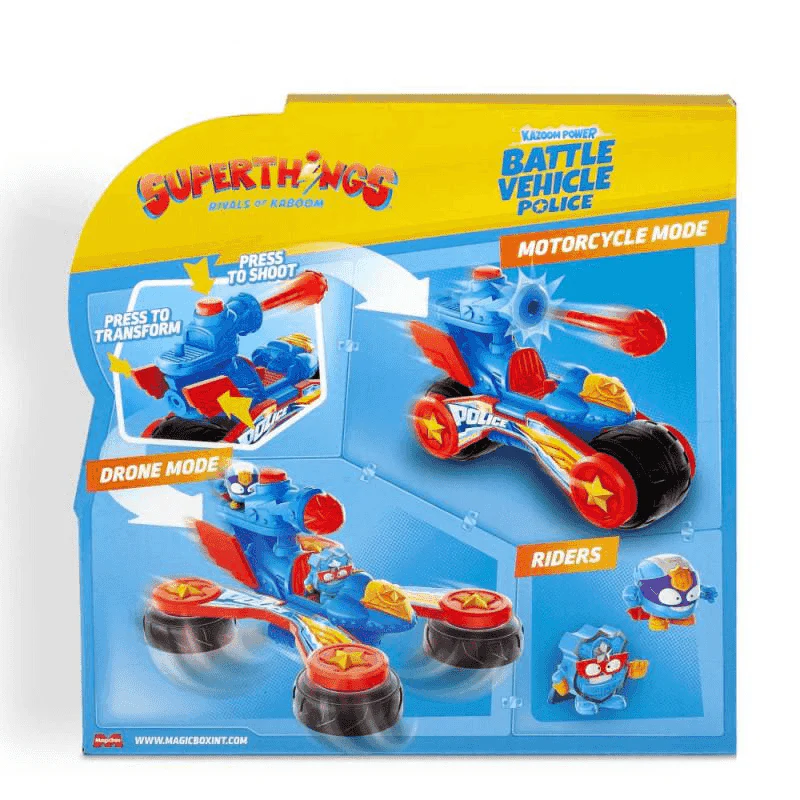 Superthings Kazoom Power – Battle Vehicle Police - Image 4