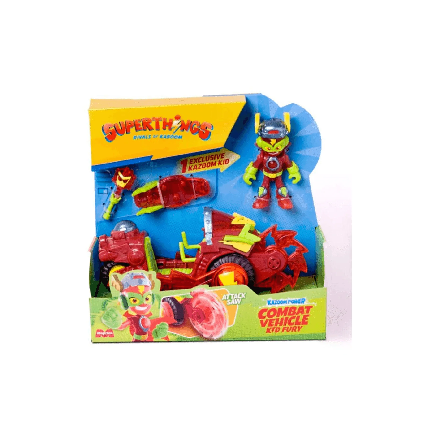 Superthings Kazoom Power Combat Vehicle Kid Fury