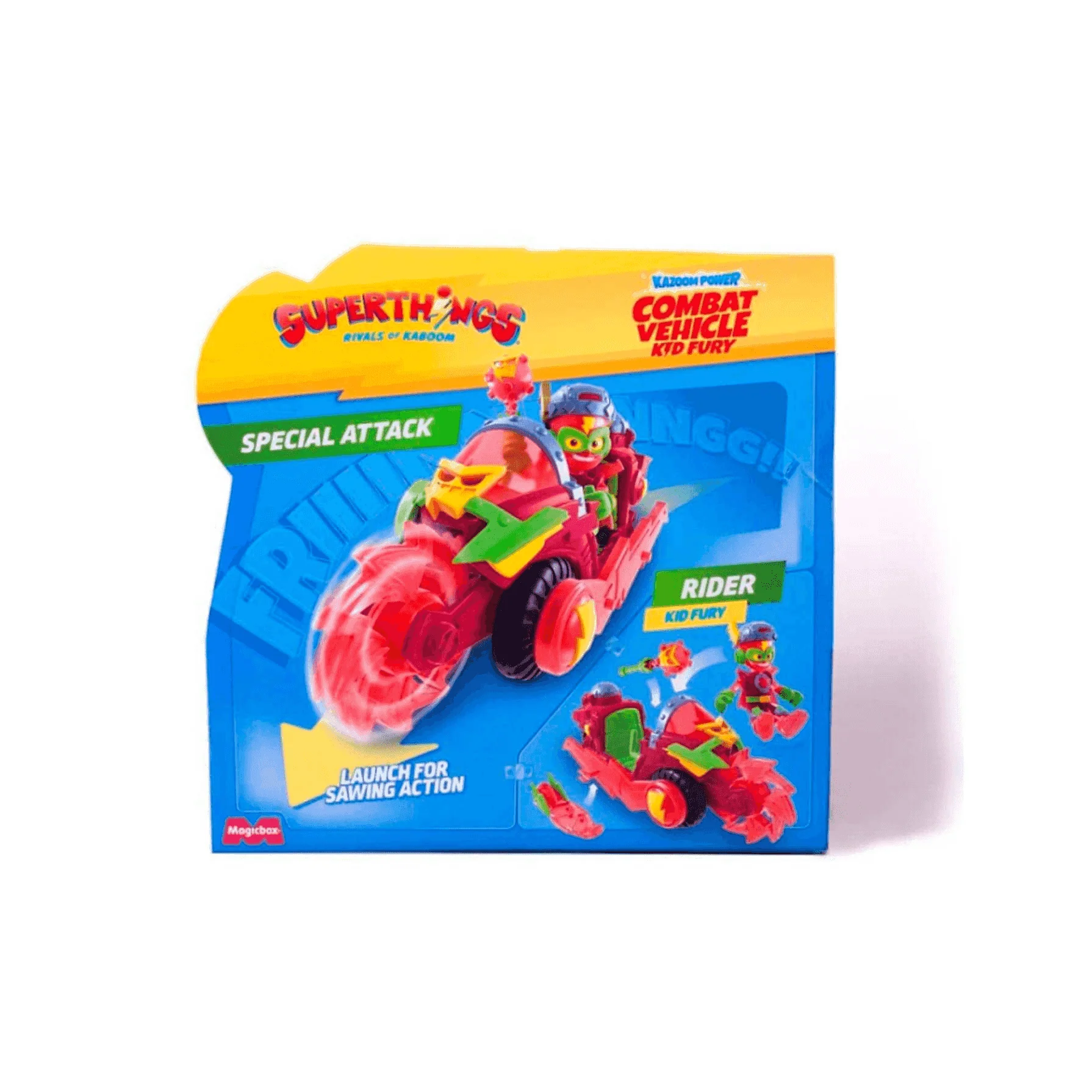 Superthings Kazoom Power Combat Vehicle Kid Fury - Image 5