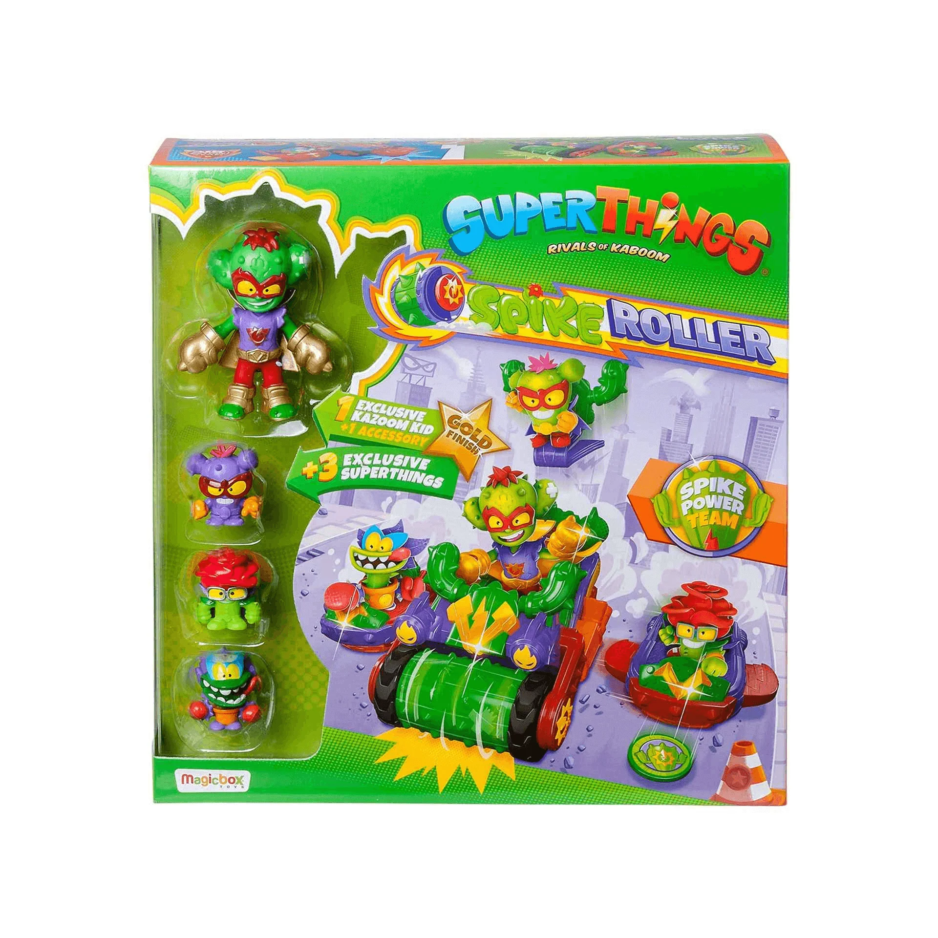 Superthings Serie 8 Kazoom Kids Vehicle Spike Roller Cactus - Image 3