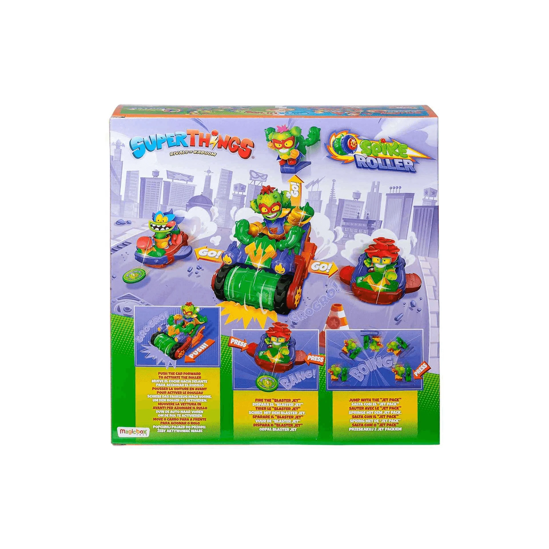 Superthings Serie 8 Kazoom Kids Vehicle Spike Roller Cactus - Image 4