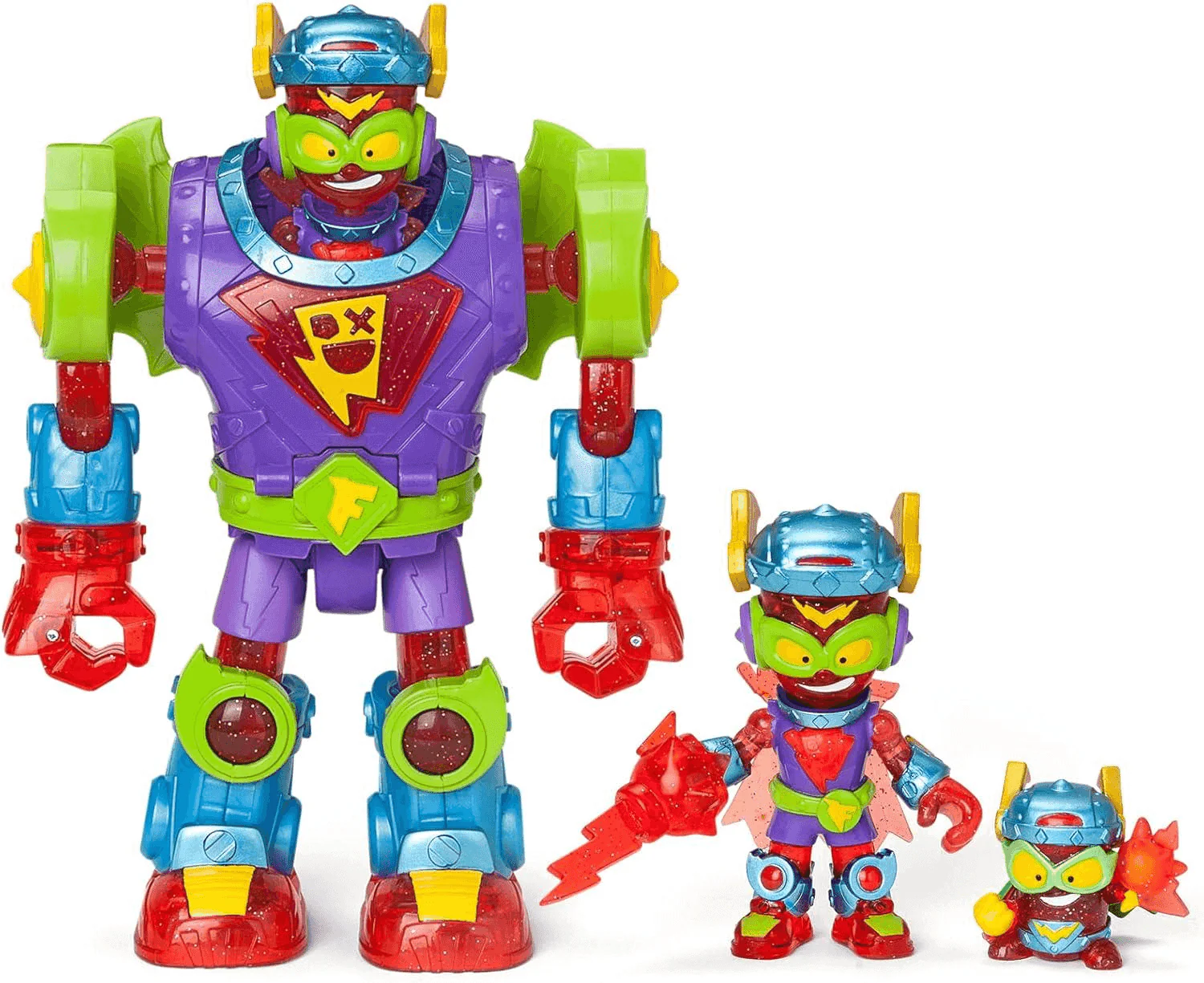 SuperThings Superbot Fury Storm | Robot Articulado con Figura Exclusiva | Desde 3 Años