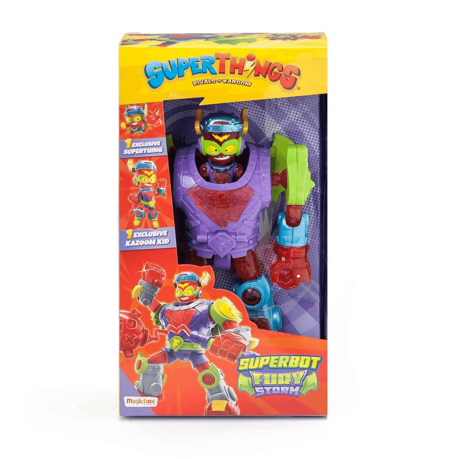 SuperThings Superbot Fury Storm | Robot Articulado con Figura Exclusiva | Desde 3 Años - Image 2
