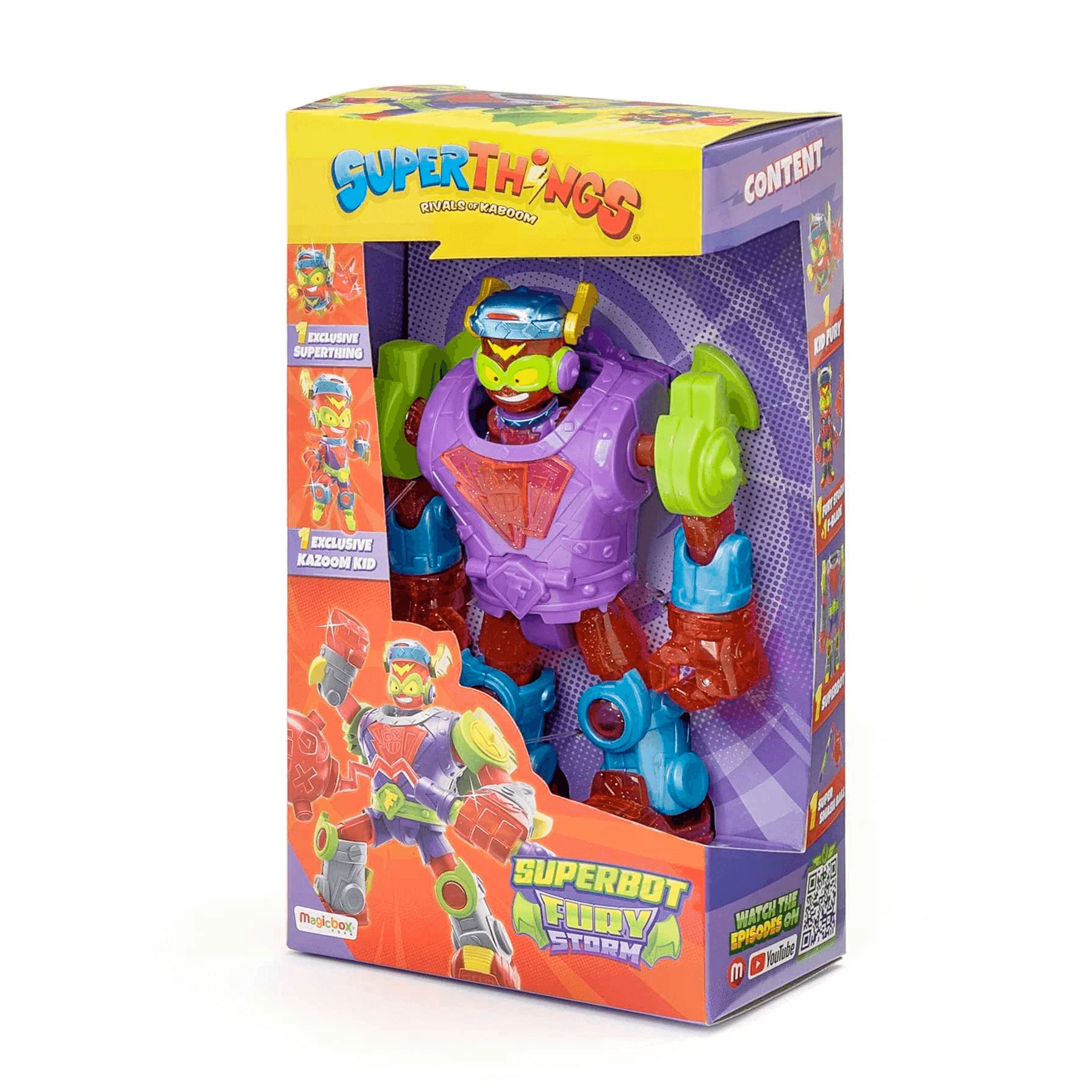 SuperThings Superbot Fury Storm | Robot Articulado con Figura Exclusiva | Desde 3 Años - Image 3