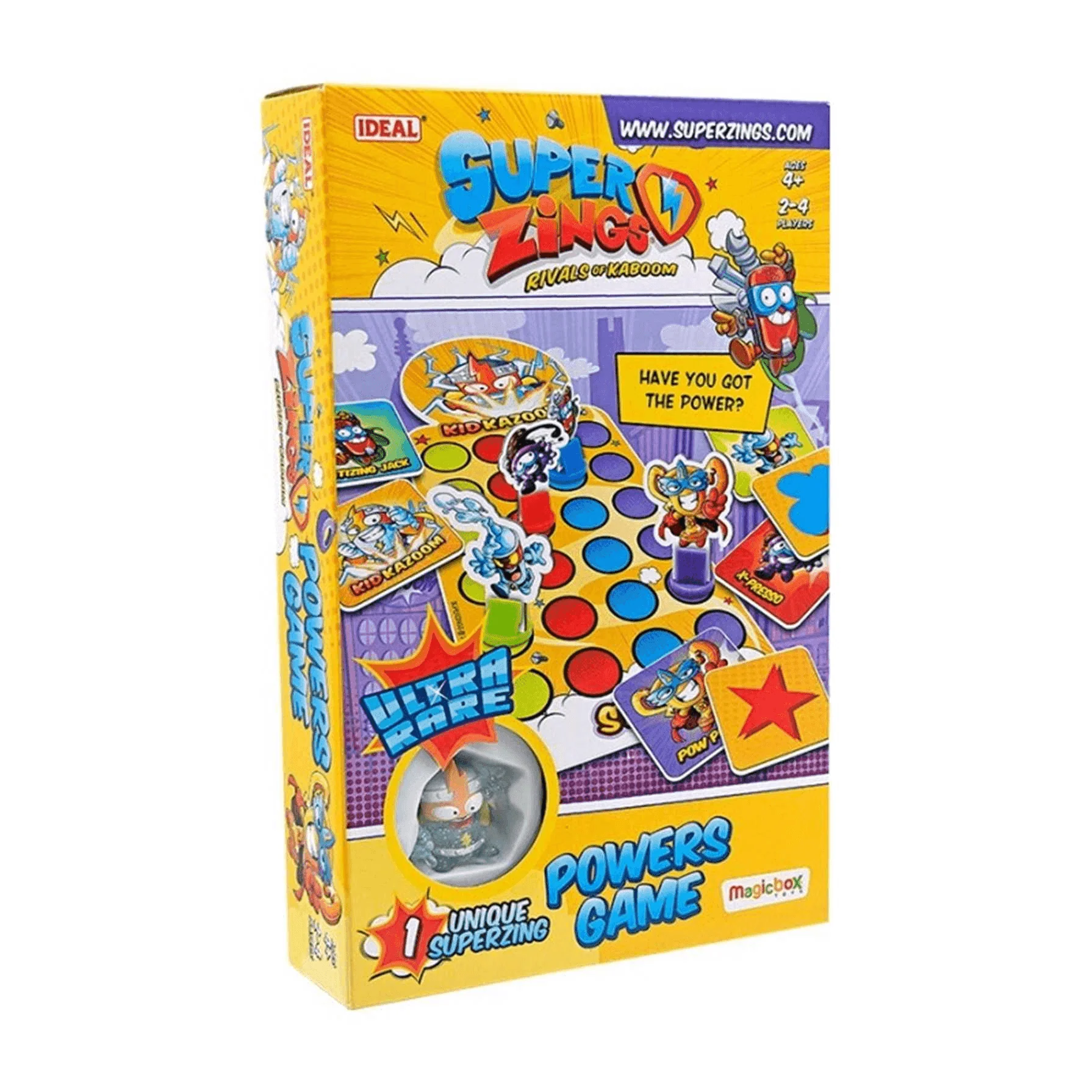 Superzings Juego de Mesa Kid Kazoom Rare