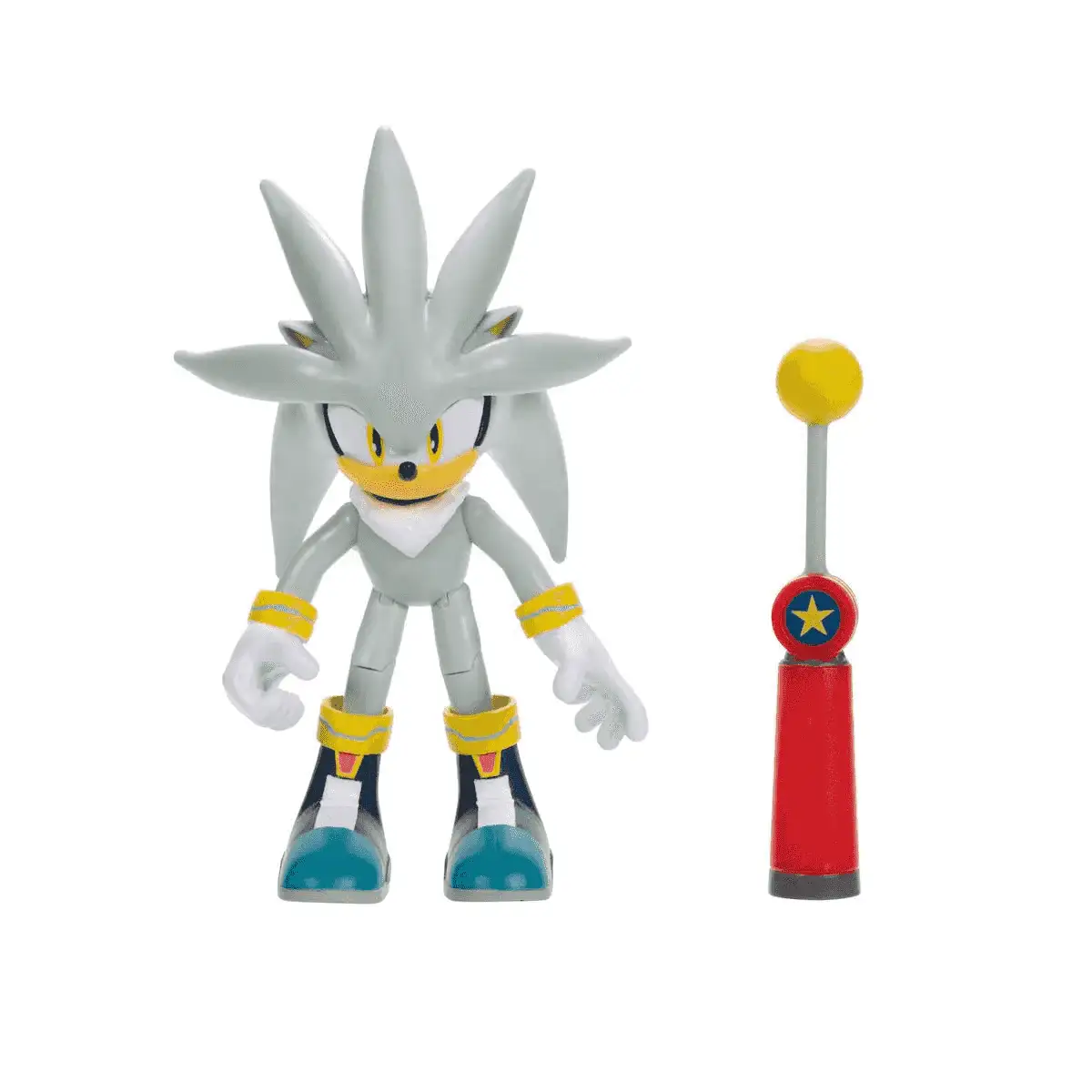 Surtido Figuras Articuladas Sonic – 10 cm con Accesorio (Sonic, Rouge, Silver, Infinite) - Image 6