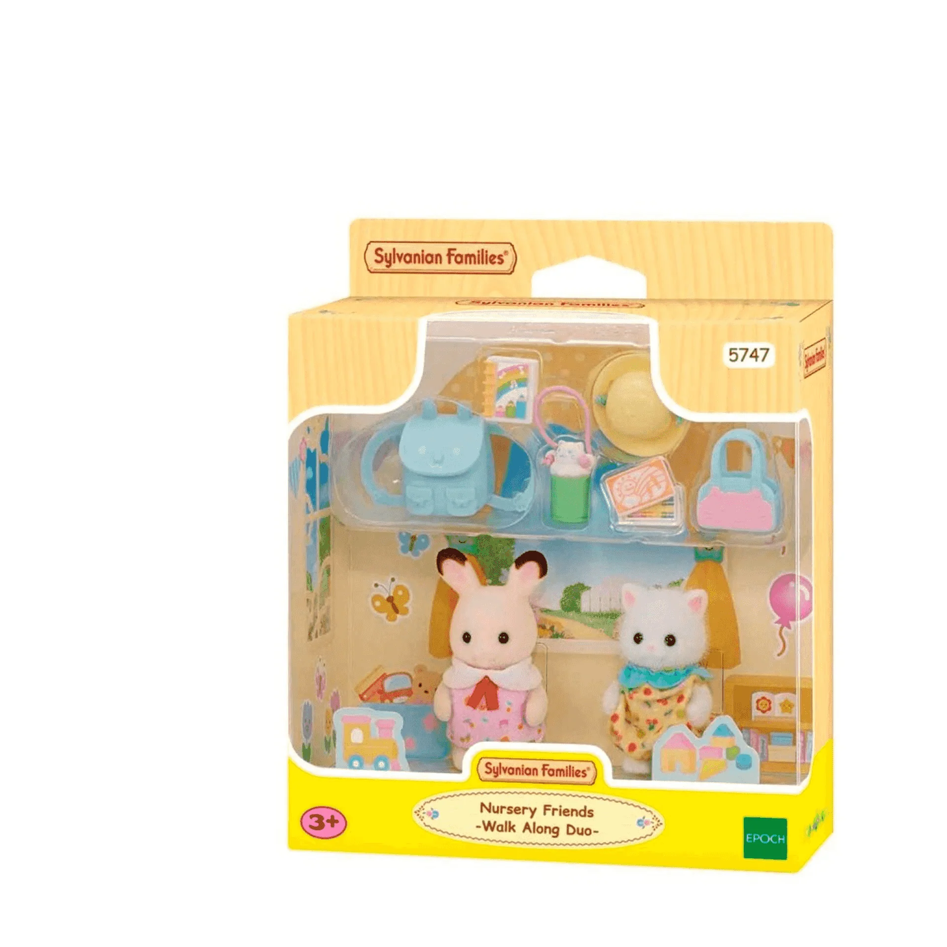 Sylvanian Amigos de la Guardiaría Caminando Juntos