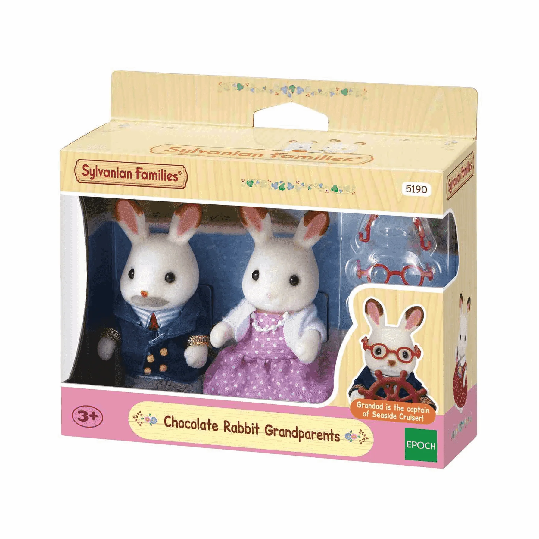 Sylvanian Families Abuelos Conejo Chocolate