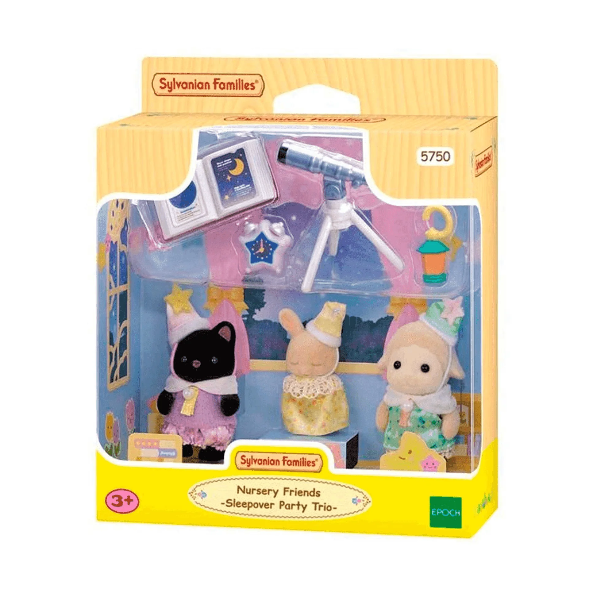 Sylvanian Families Amigos de la Guardería Fiesta de Pijamas