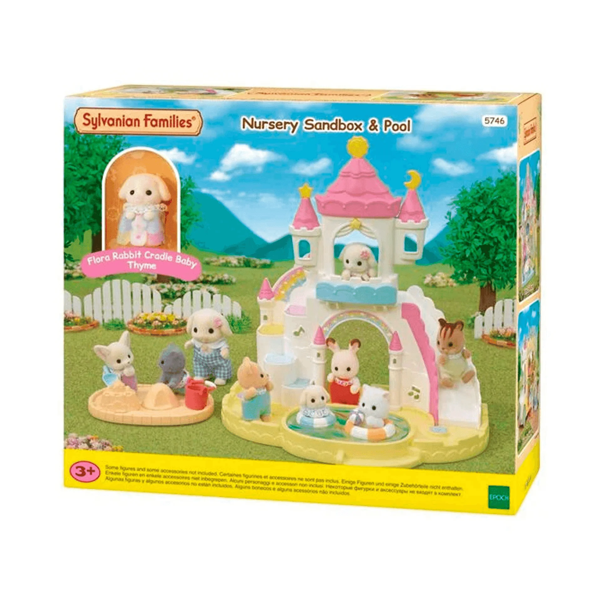Sylvanian Families Caja de arena y piscina