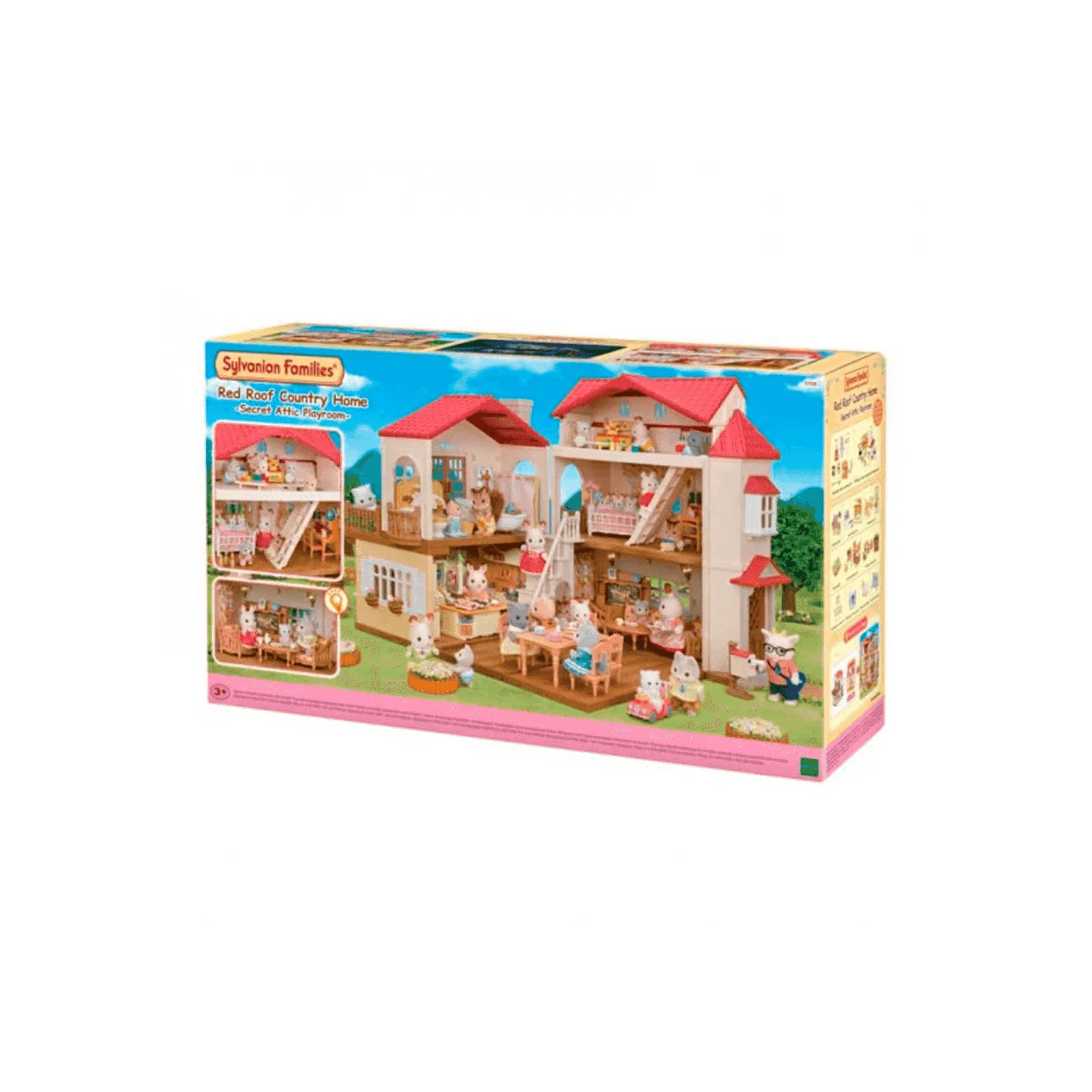 Sylvanian Families Casa Con Luces Ático Secreto