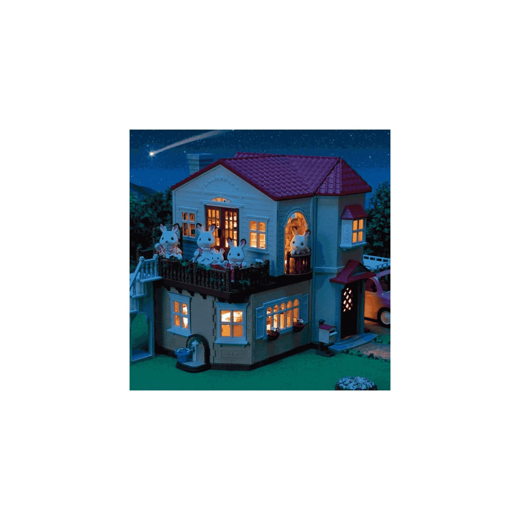 Sylvanian Families Casa Con Luces Ático Secreto - Image 5
