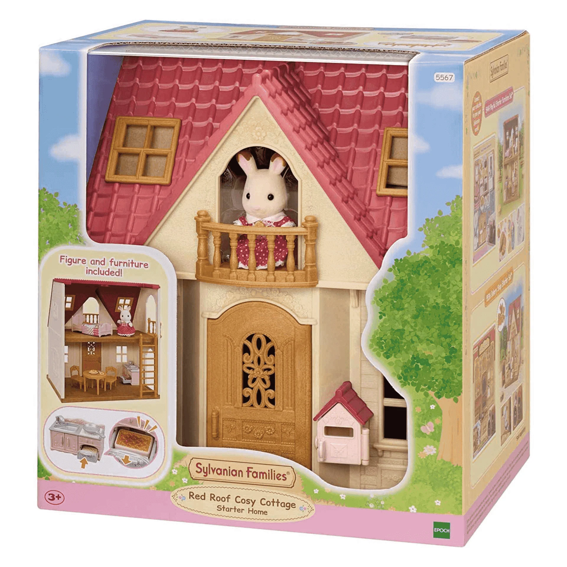 Sylvanian Families Casa de Campo con Tejado Rojo - Image 7