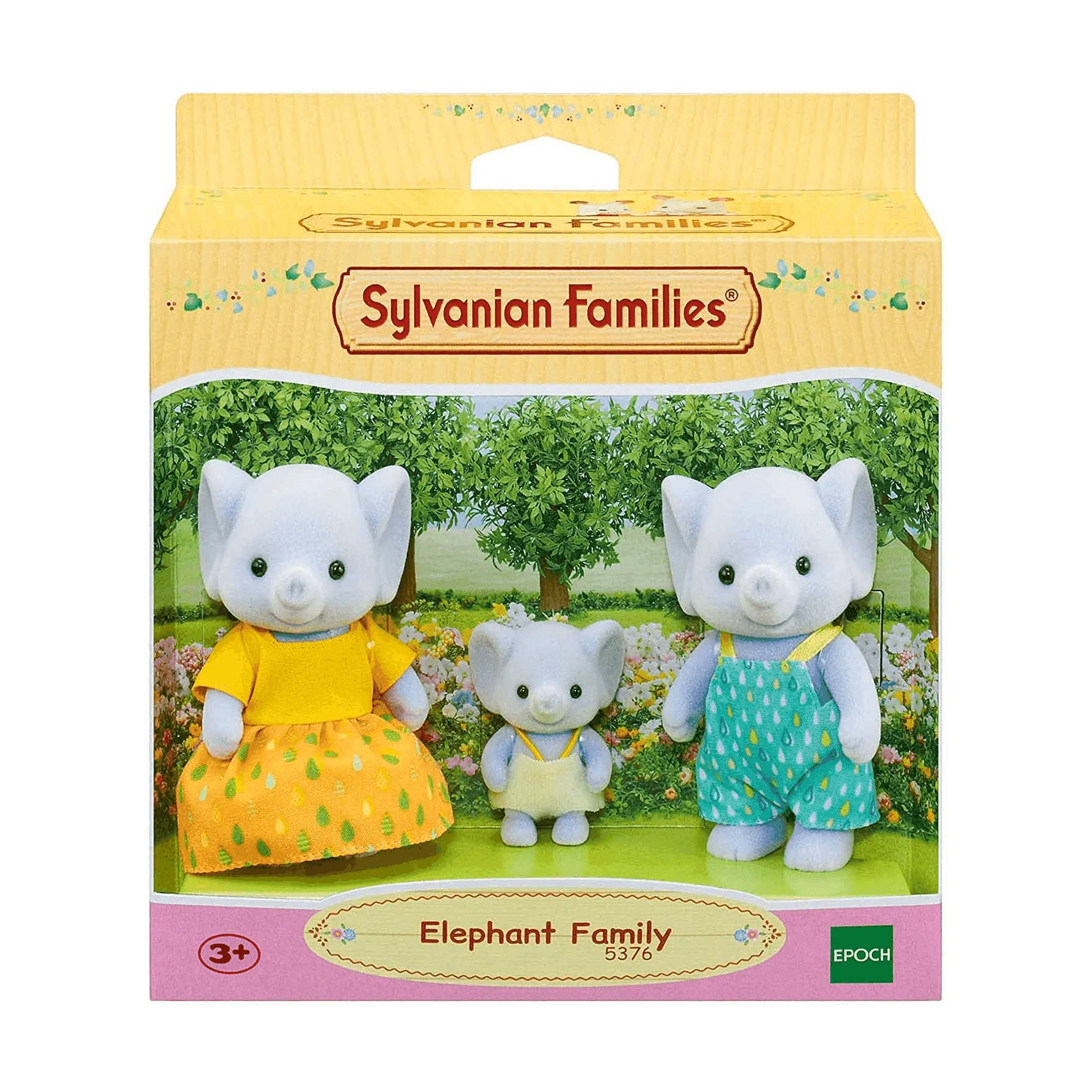 Sylvanian Families Familia Elefante