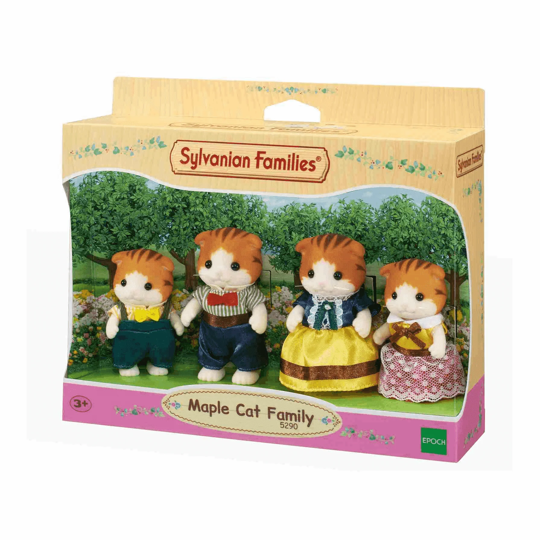 Sylvanian Families Familia Gato Maple - Image 2